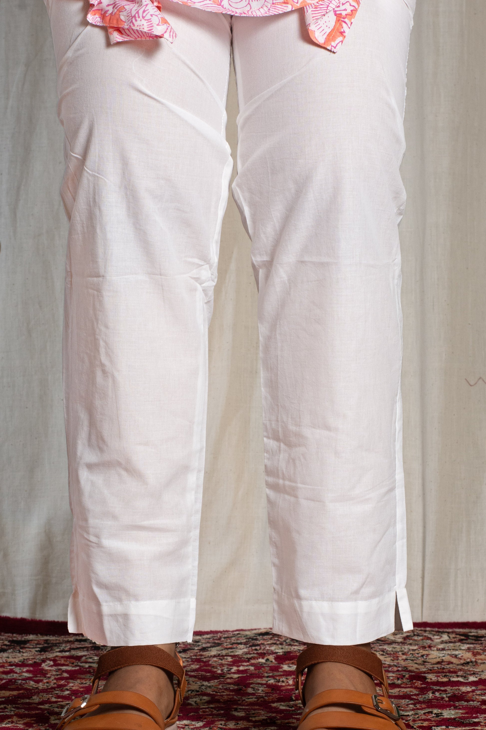 Sanvi Handblock Cotton Kurti & Pant Set laaki