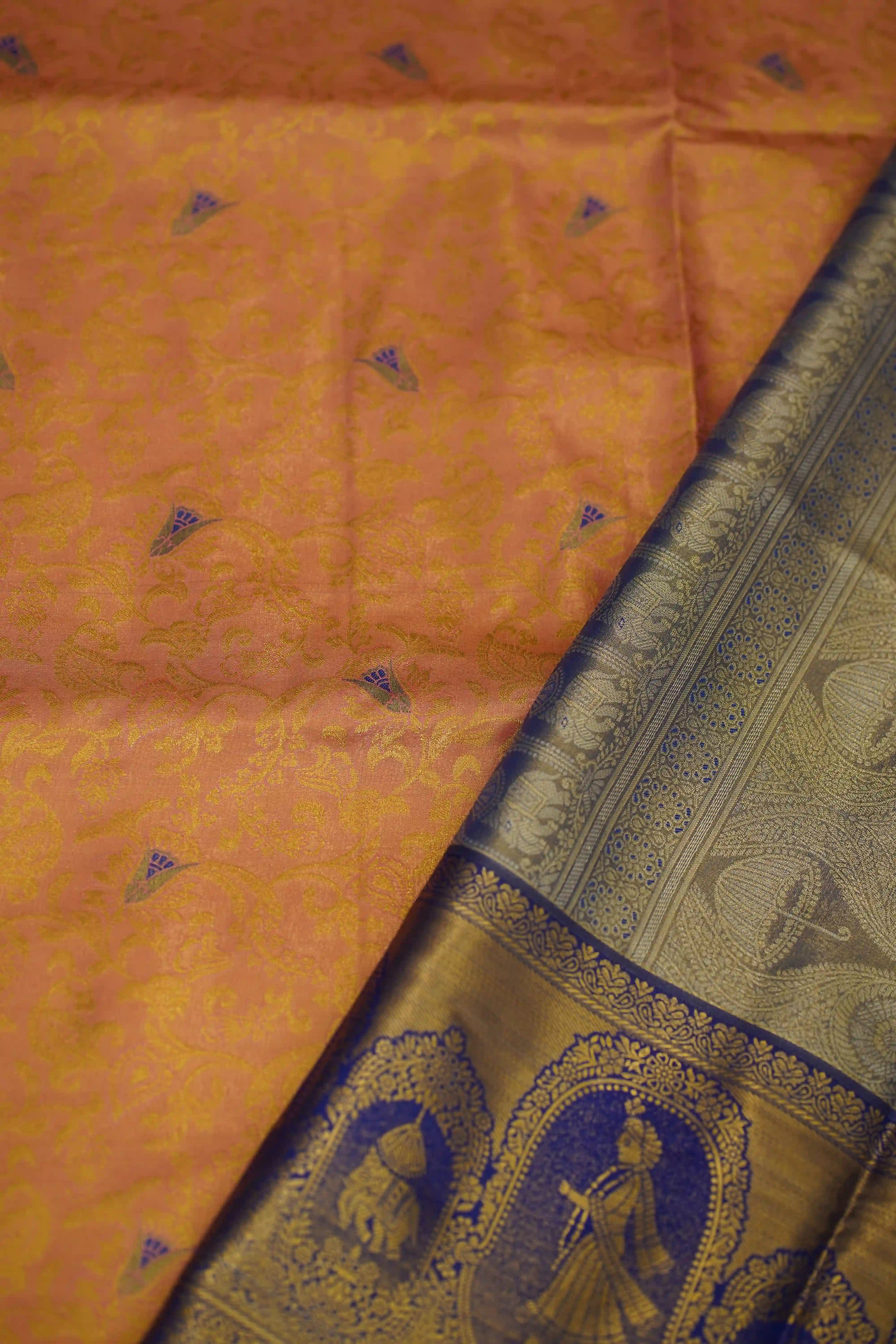 Advitha Dharmavaram Silk Saree