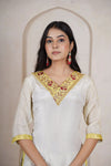 Rukmani Shimmer Silk Kurti Set