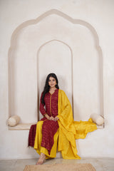 Poongjuzhali Straight kurti set - laaki