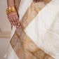 Chandraghanta chanderi silk saree - laaki