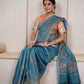 Skandamata chanderi saree - laaki