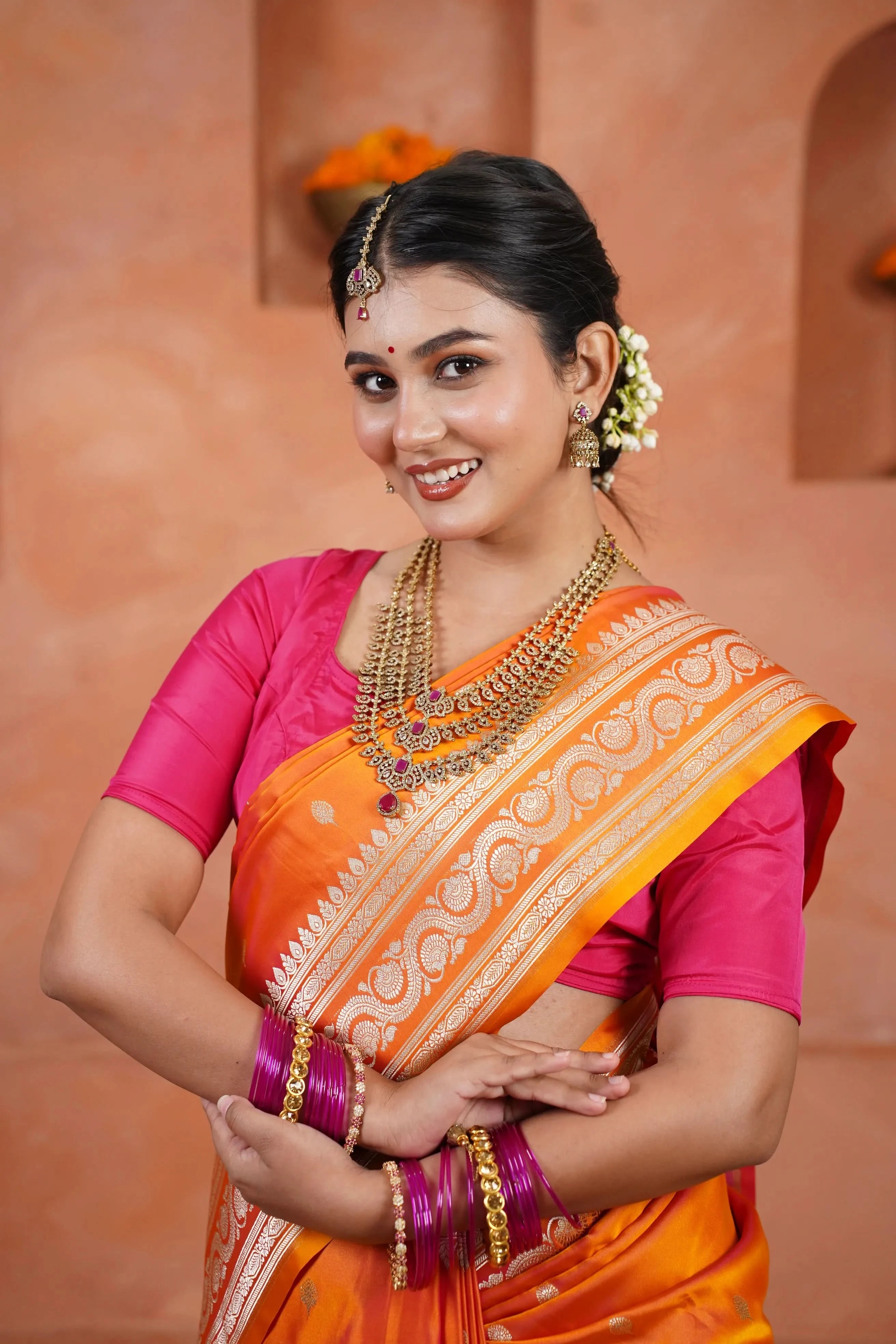 Brahmacharini Pure Silk Saree