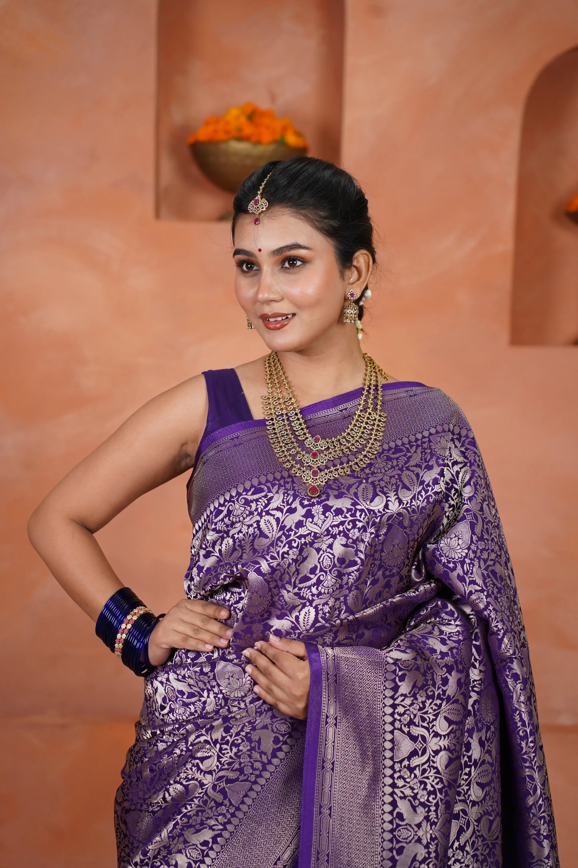 Mahagauri crepe silk - laaki