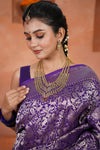 Mahagauri Crepe Silk Saree
