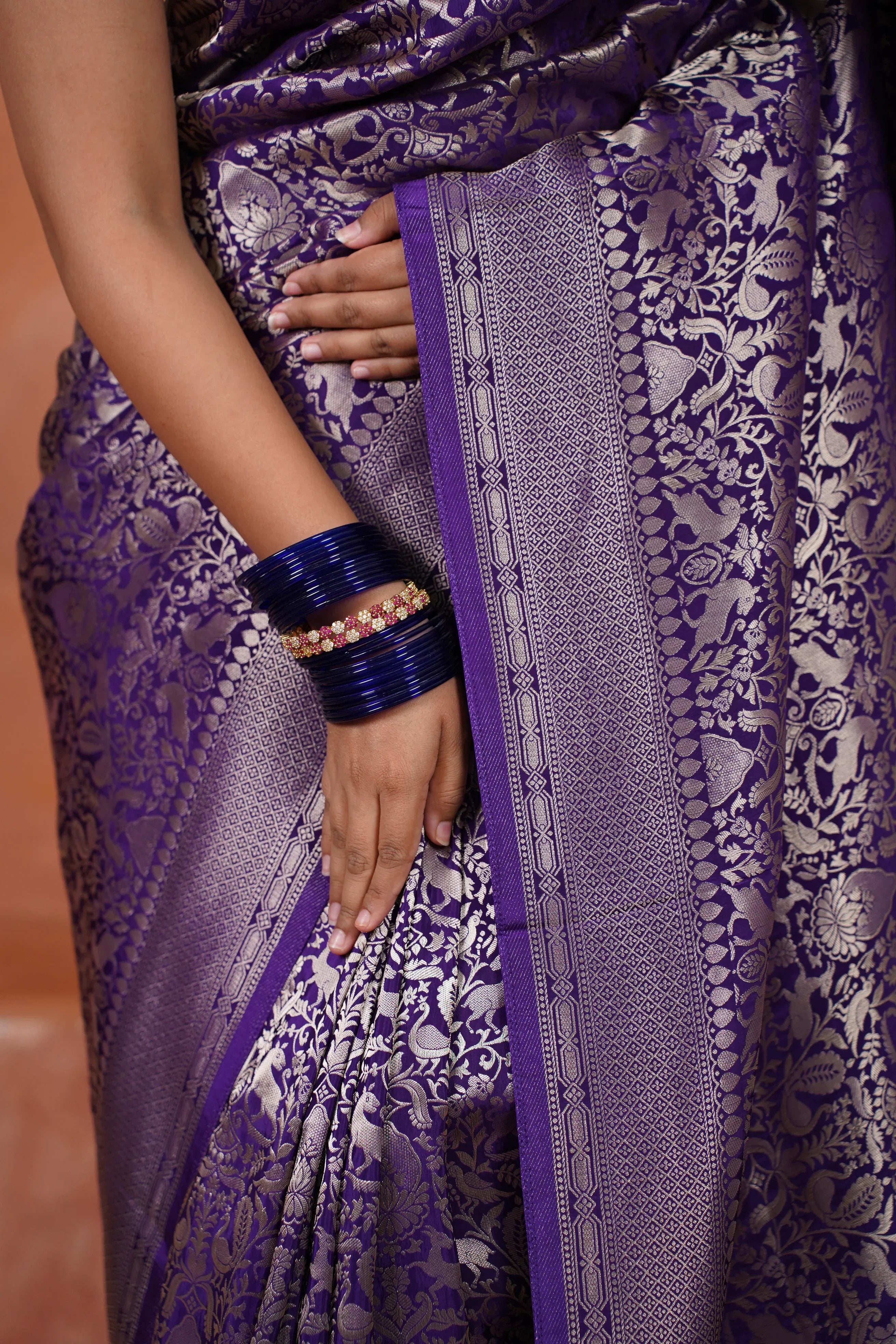 Mahagauri crepe silk - laaki
