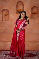 Durga Pure silk saree - laaki