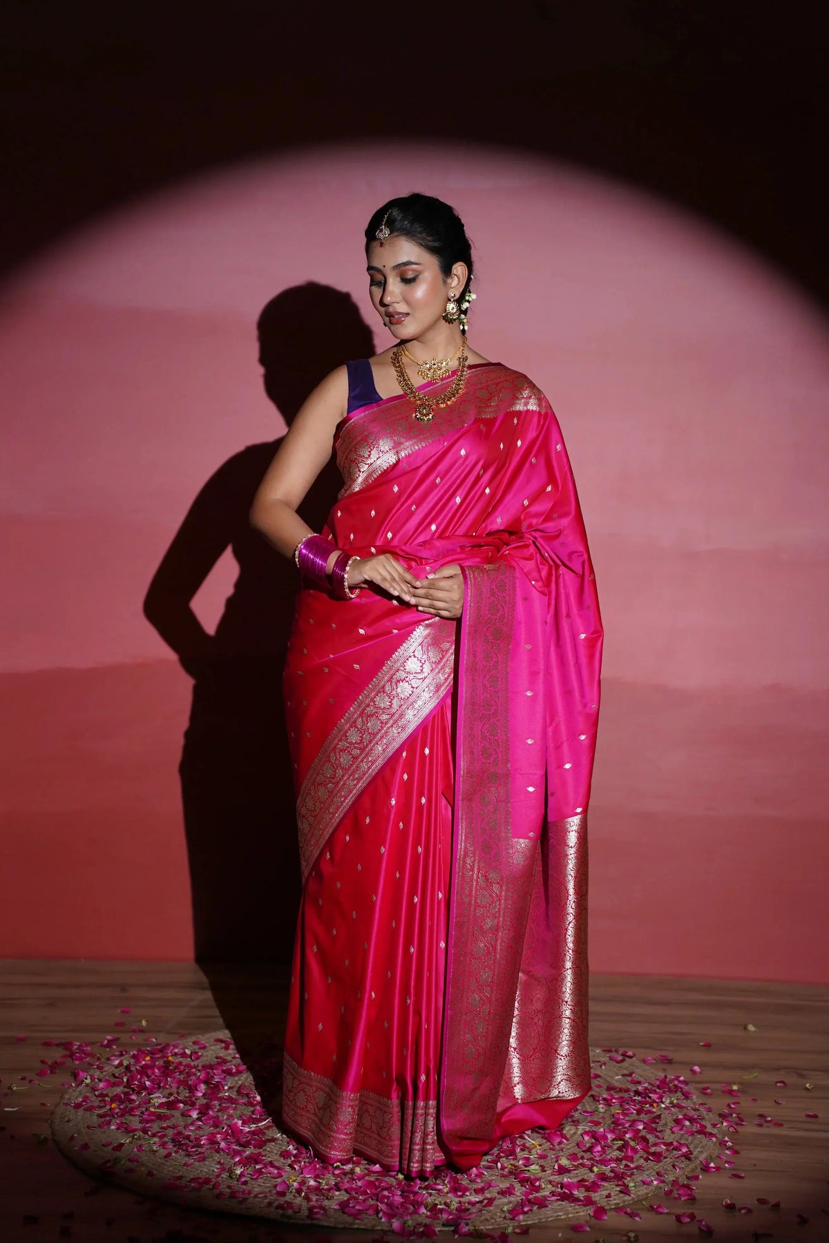 Naga pure silk saree - laaki