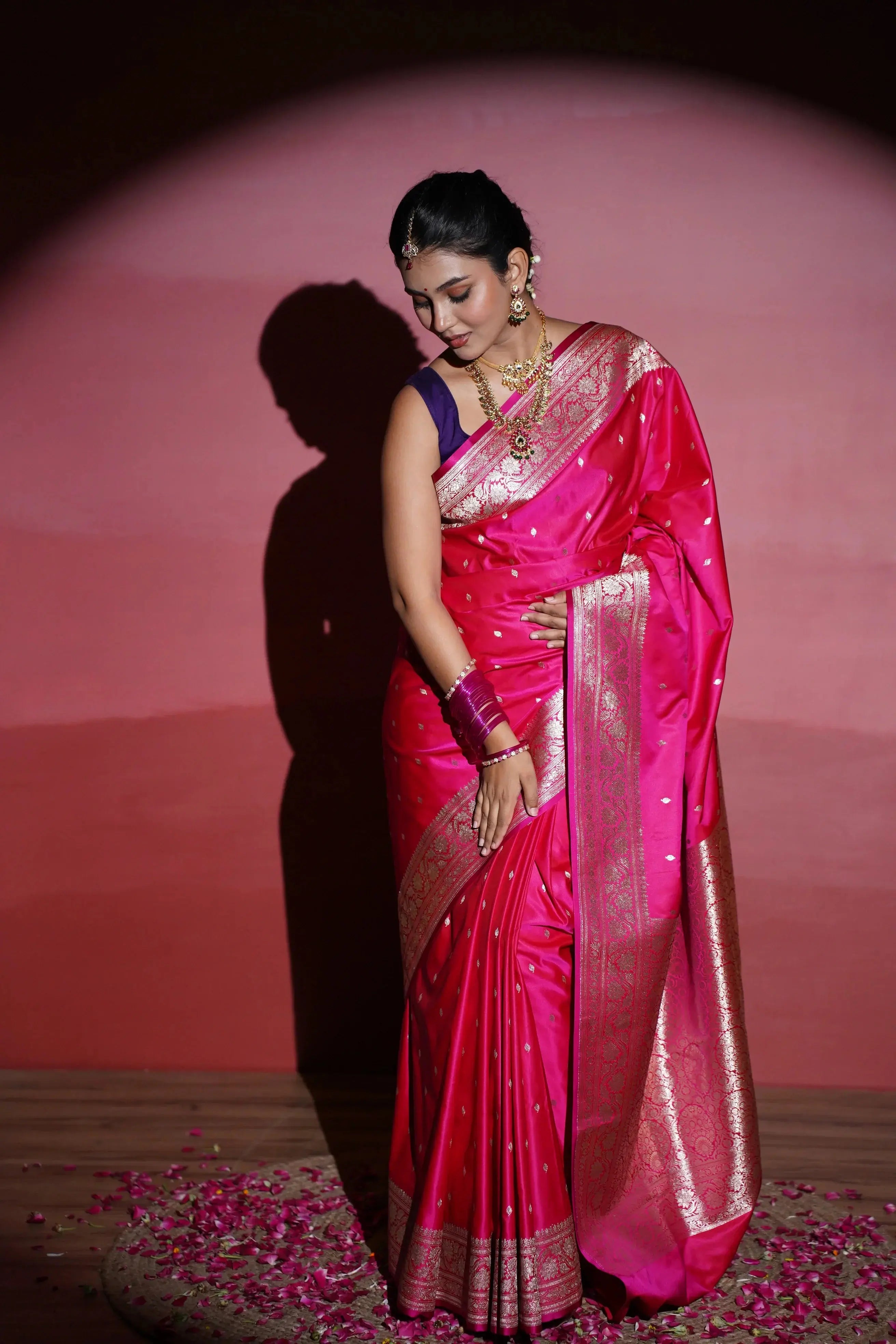 Naga pure silk saree - laaki