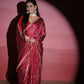 Kushmanda bandhani silk saree - laaki