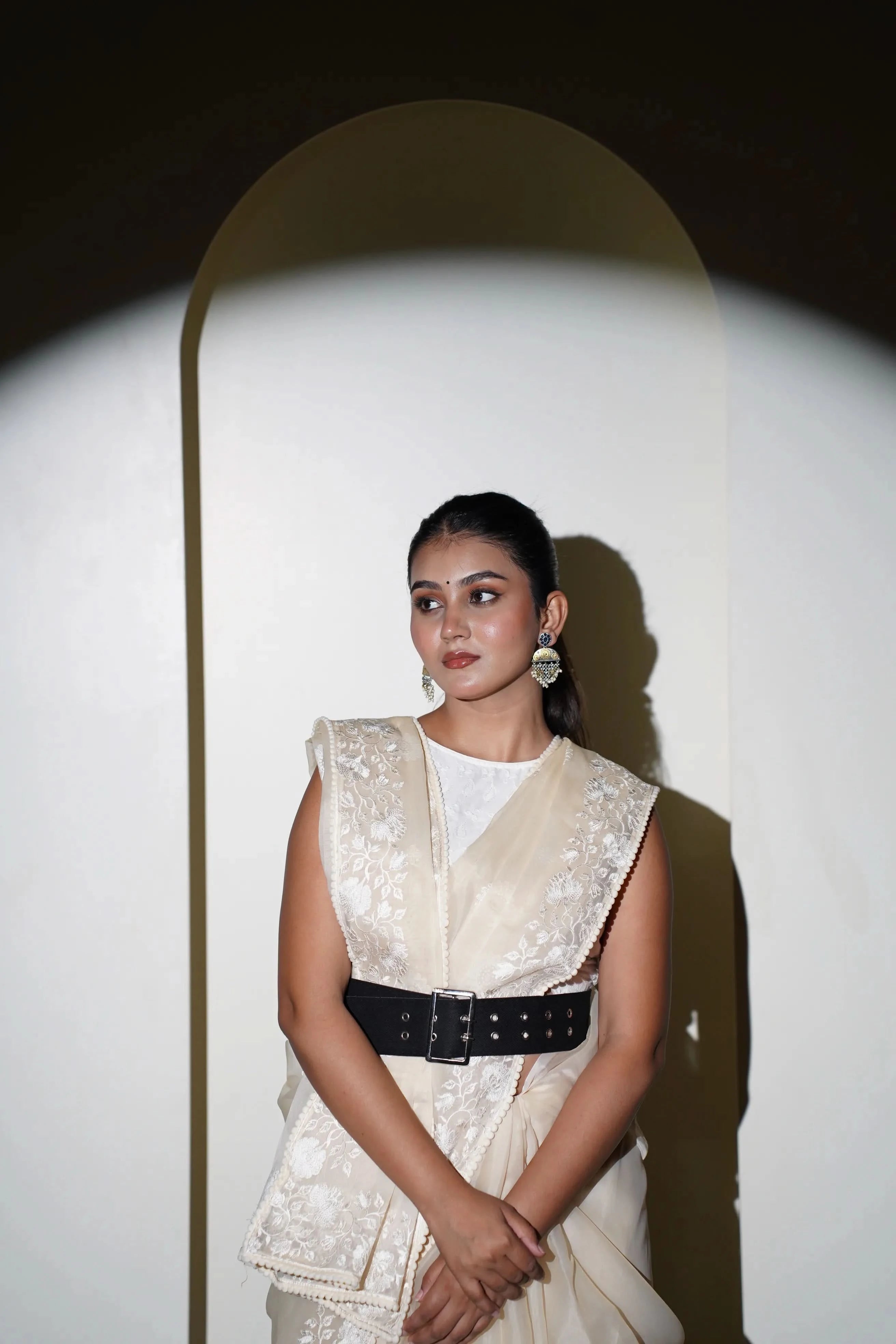 Rani Organza Saree