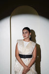Rani Organza Saree