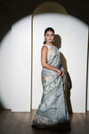 Hamsa Tussar Silk Saree