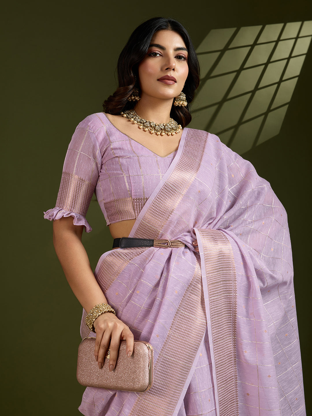 Gayathri chanderisilk  Saree laaki