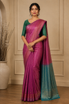 Mithu Kanjivaram Pink Saree