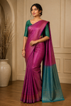 Mithu Kanjivaram Pink Saree