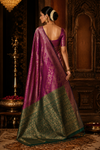 Bindu Kanjivaram Purple Saree