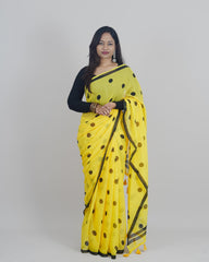 SEERSHA YELLOW KHADI