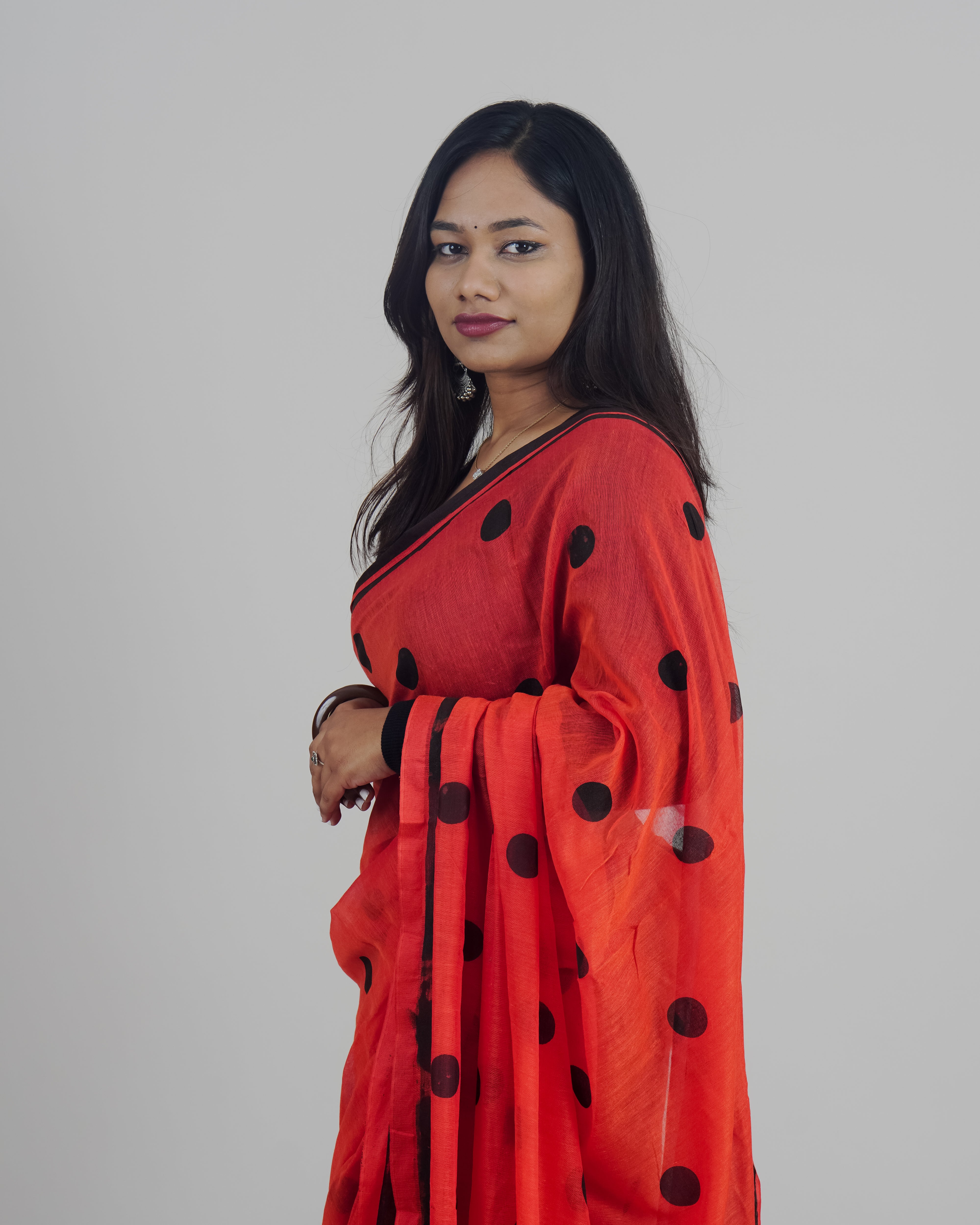 SEERSHA RED KHADI