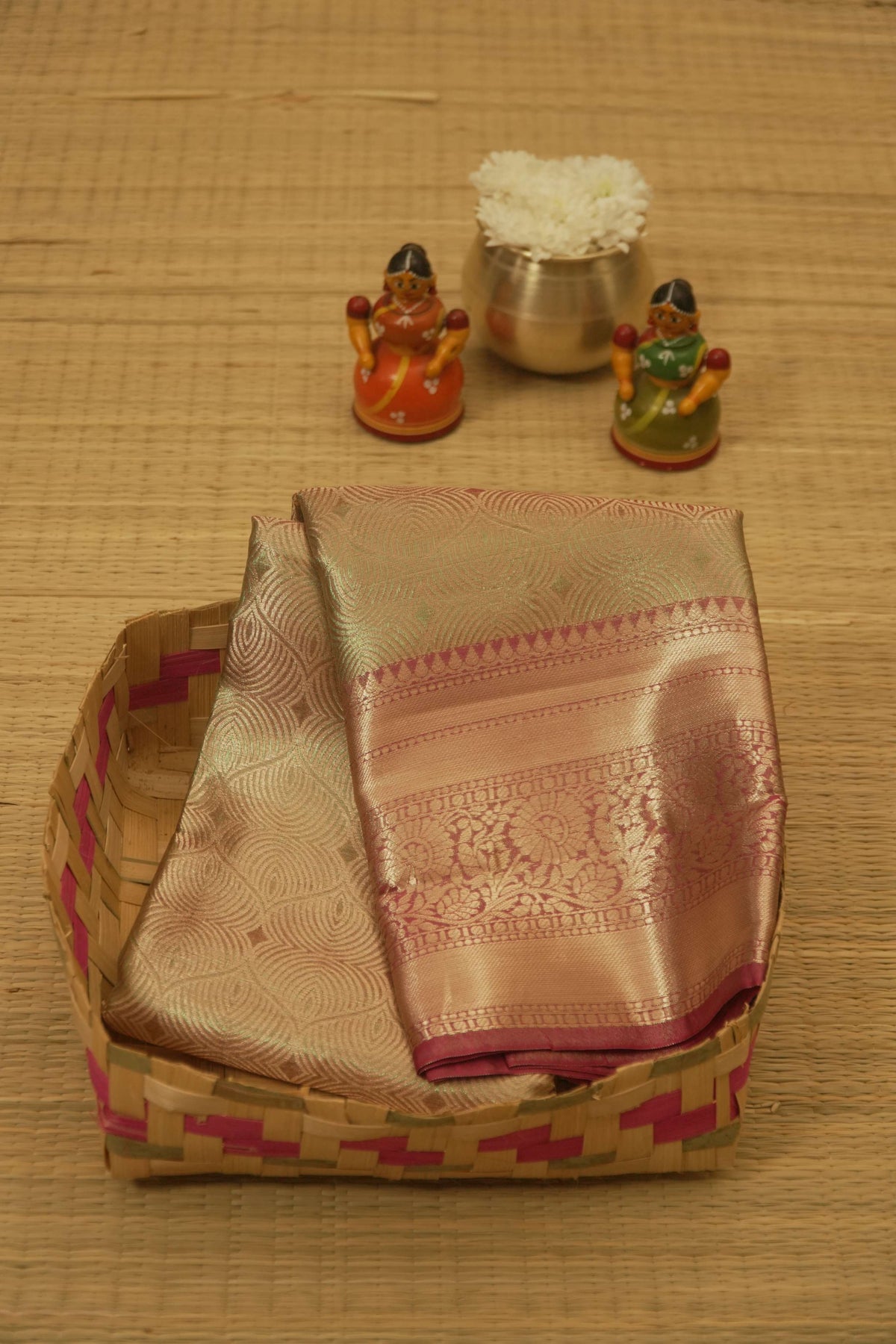 SAVITRI SEMI KANJIVARAM SAREE