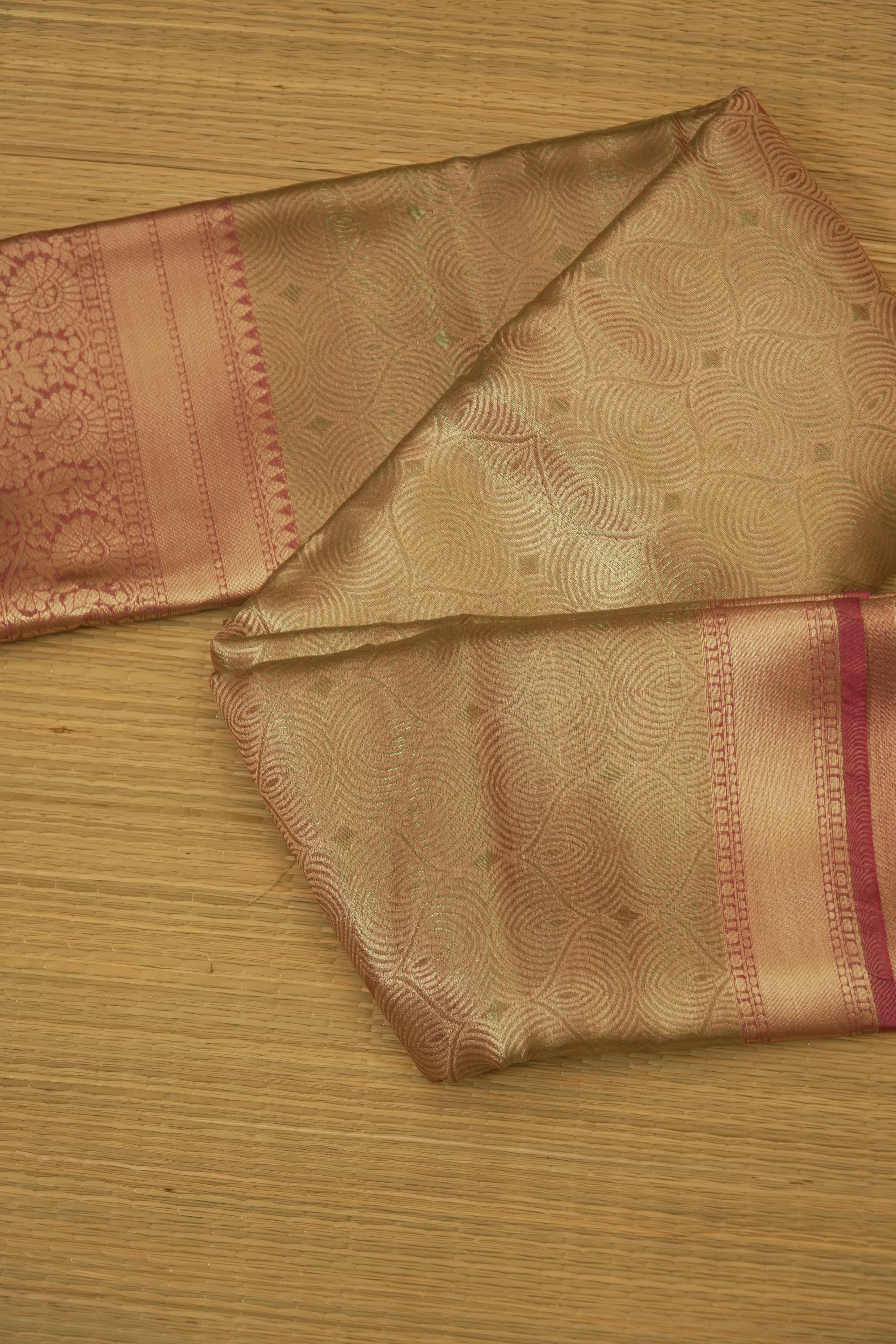 SAVITRI SEMI KANJIVARAM SAREE