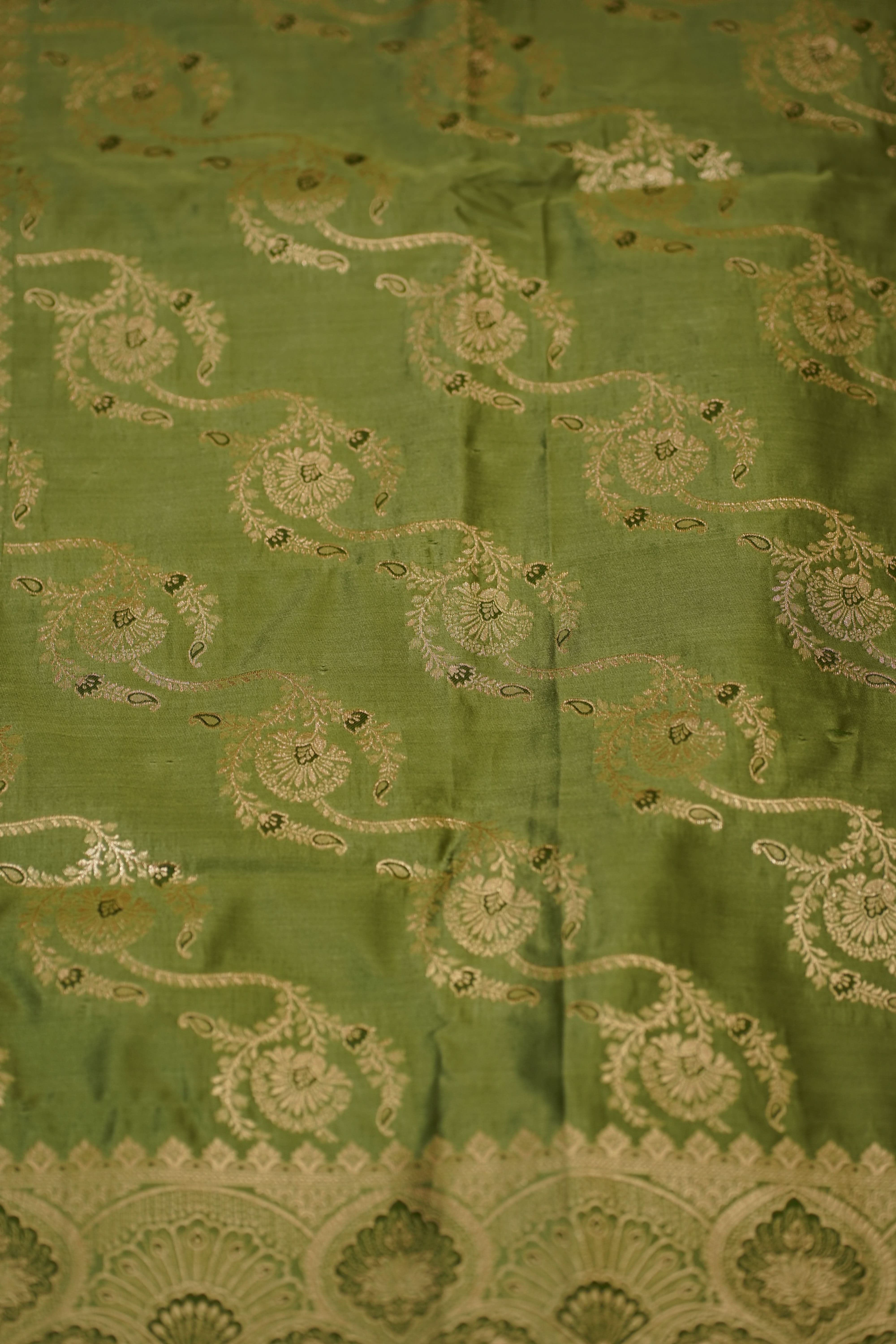 Manasa Banarasi Silk Saree laaki