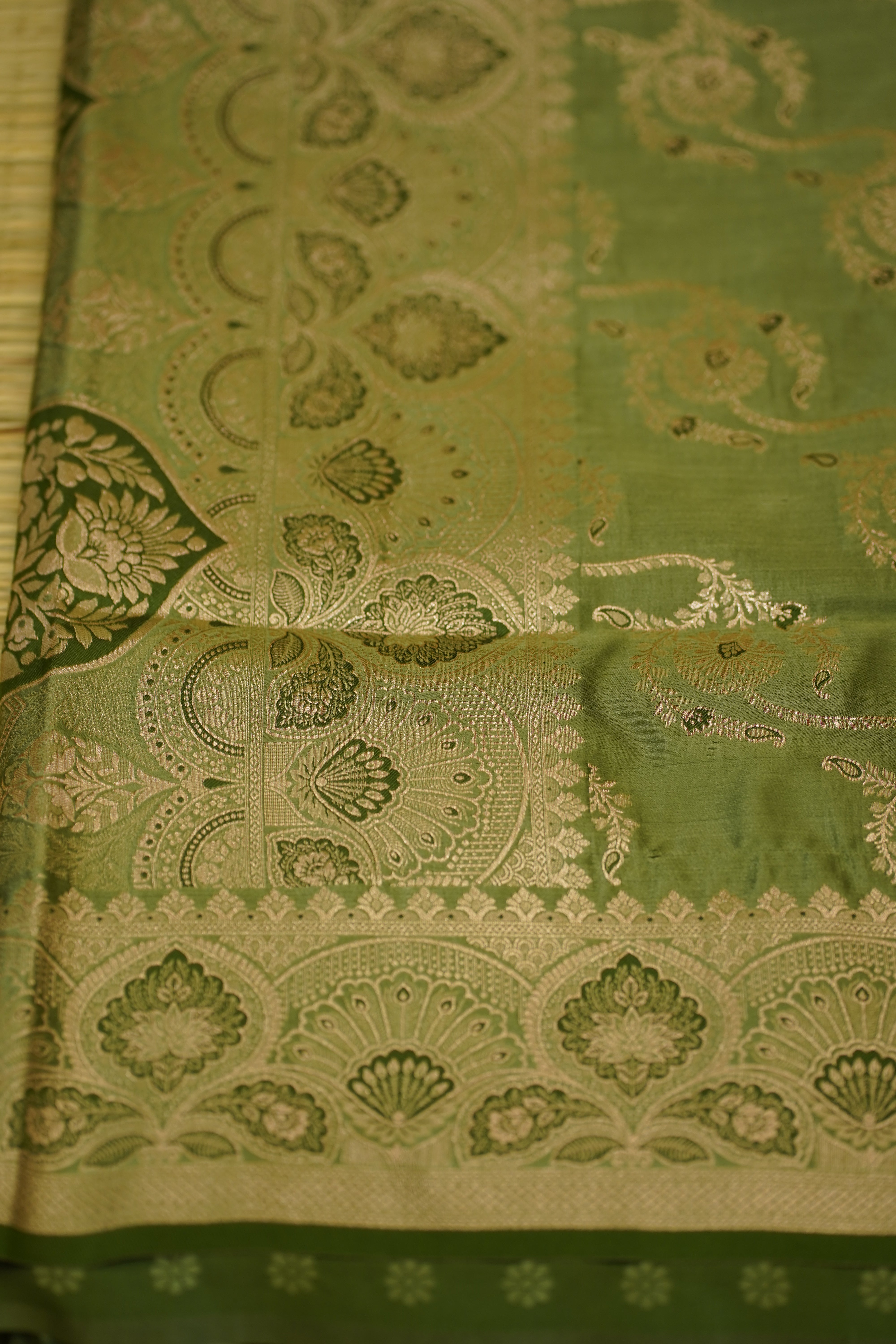 Manasa Banarasi Silk Saree laaki