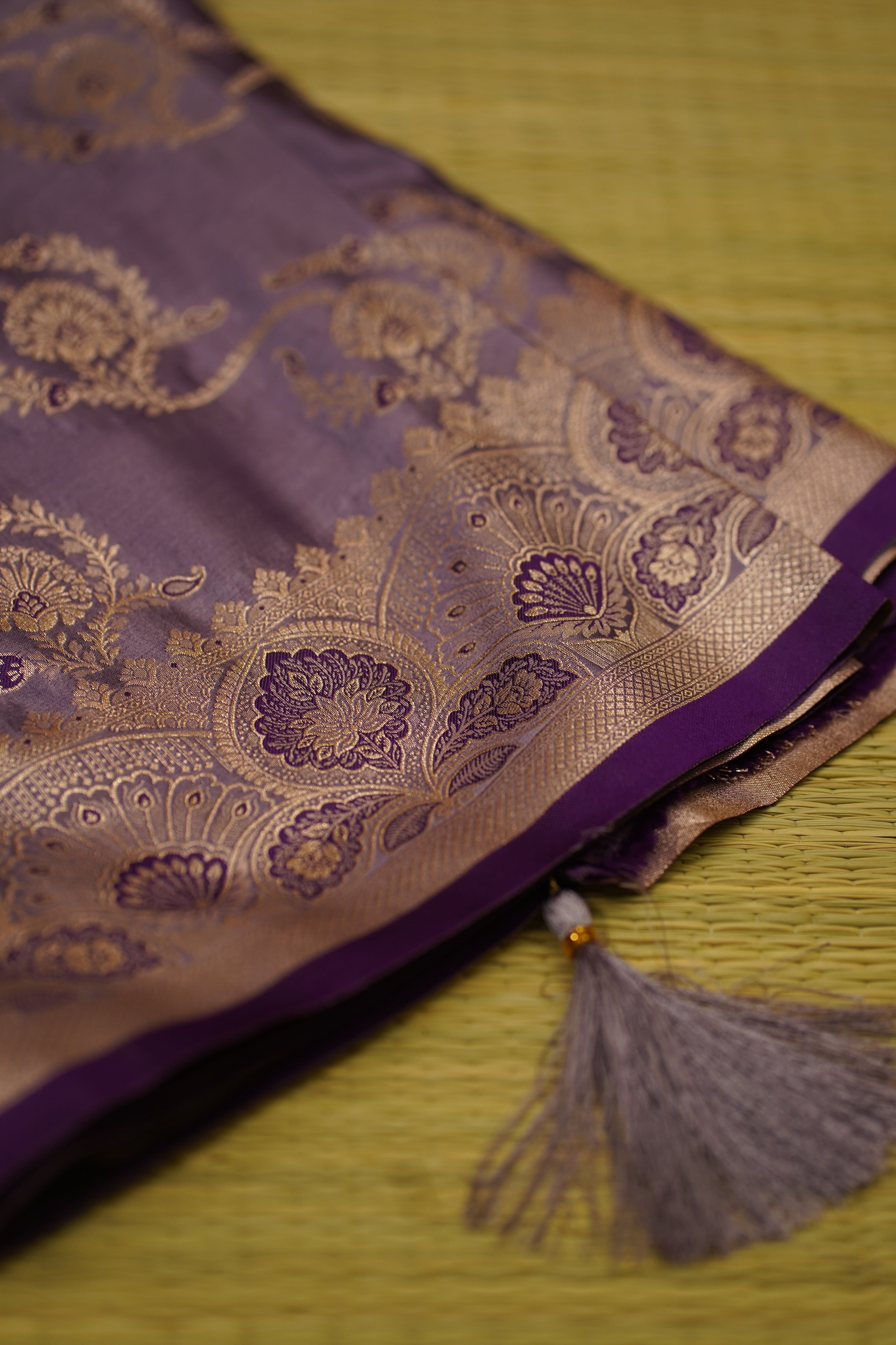 Manisha Banarasi Silk Saree laaki