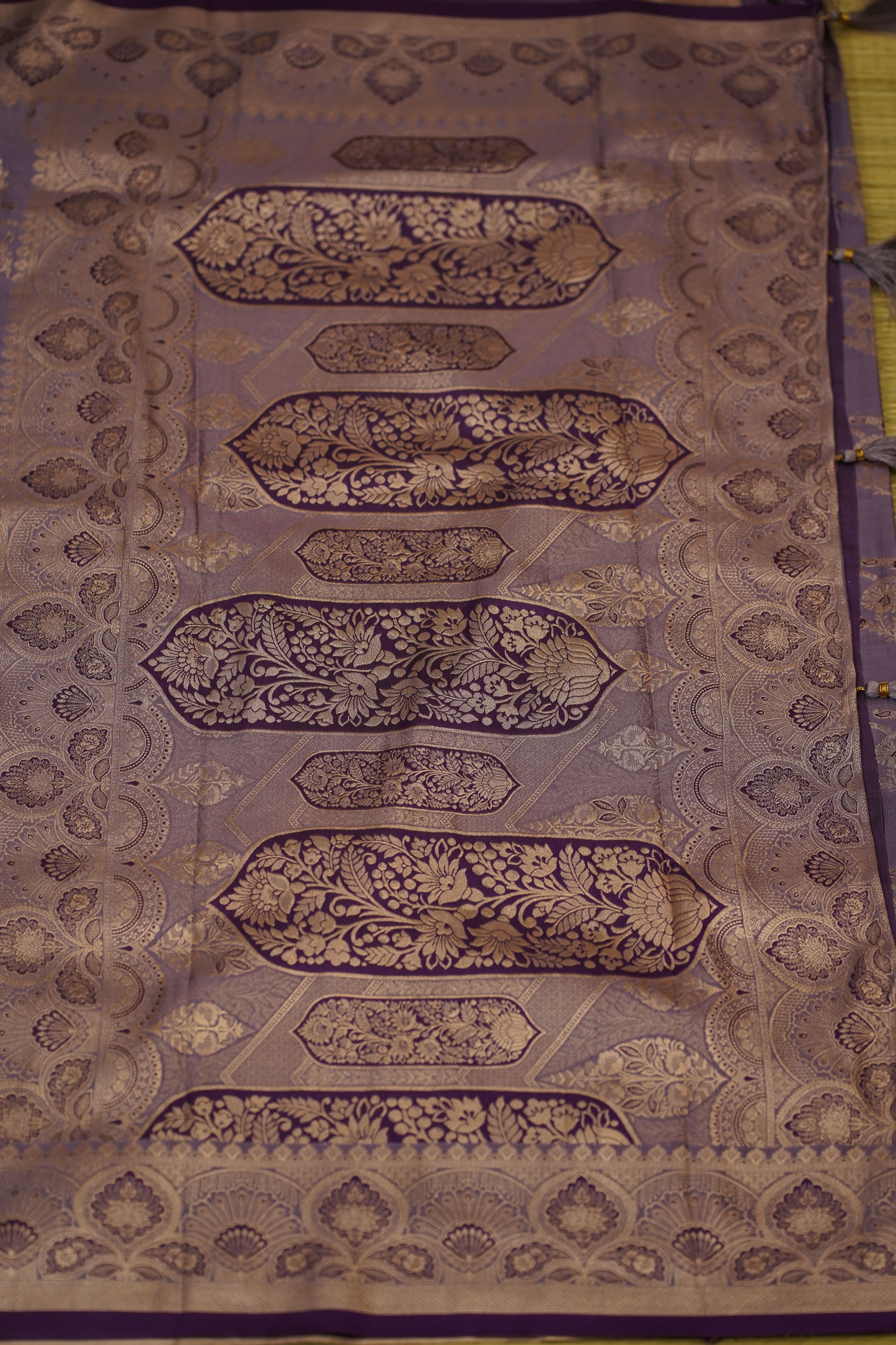 Manisha Banarasi Silk Saree laaki