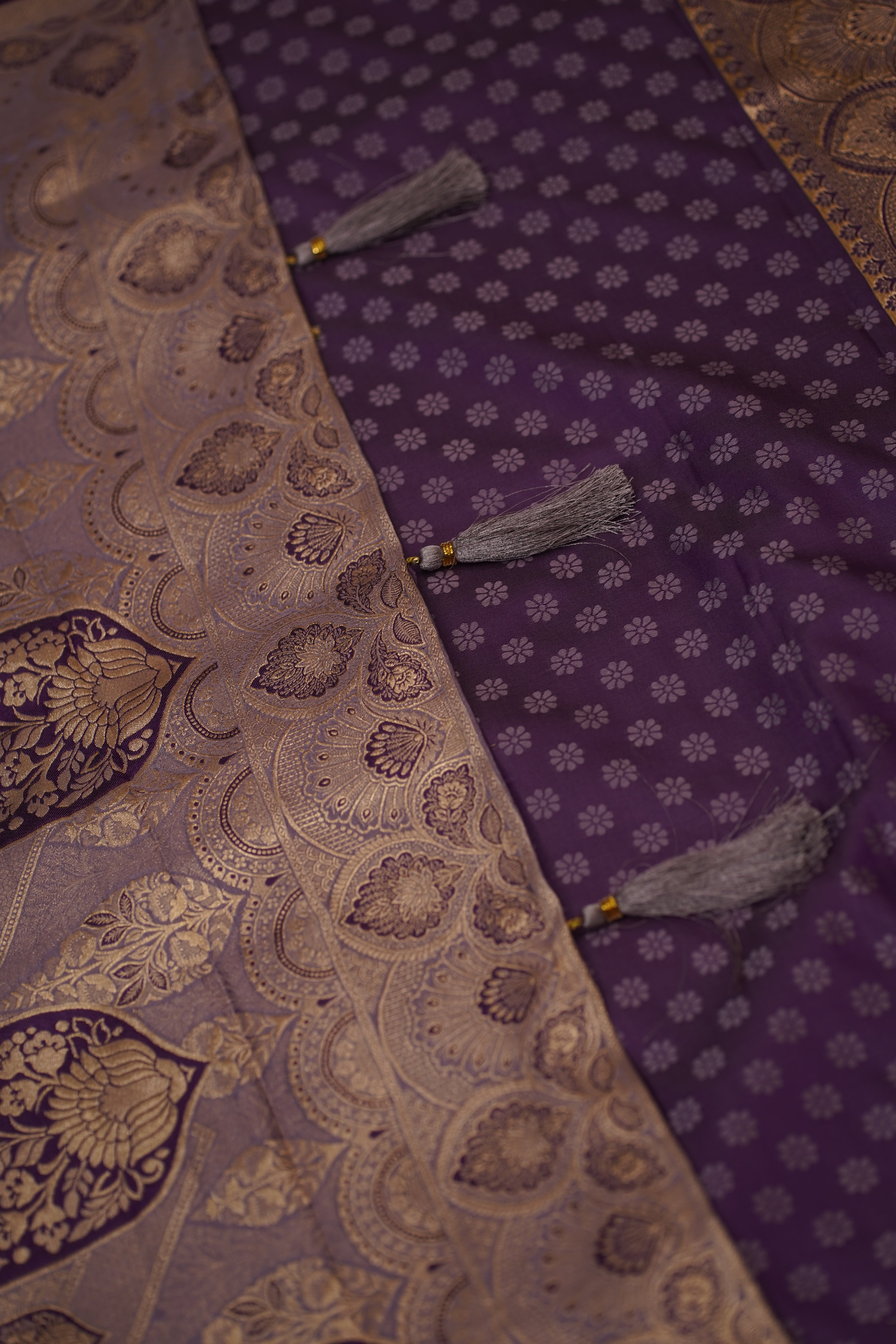 Manisha Banarasi Silk Saree laaki