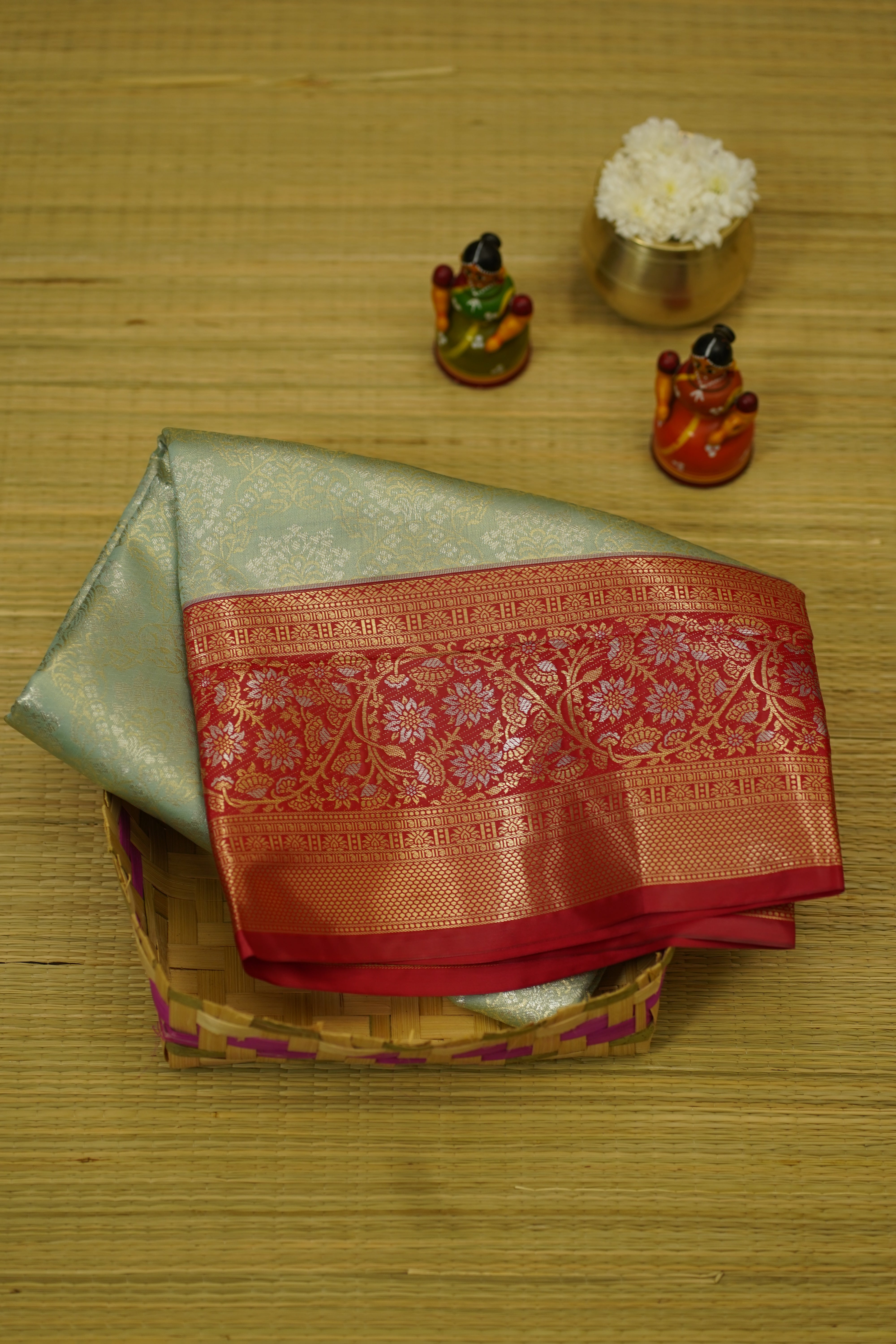 RESHU KANJIVARAM SAREE