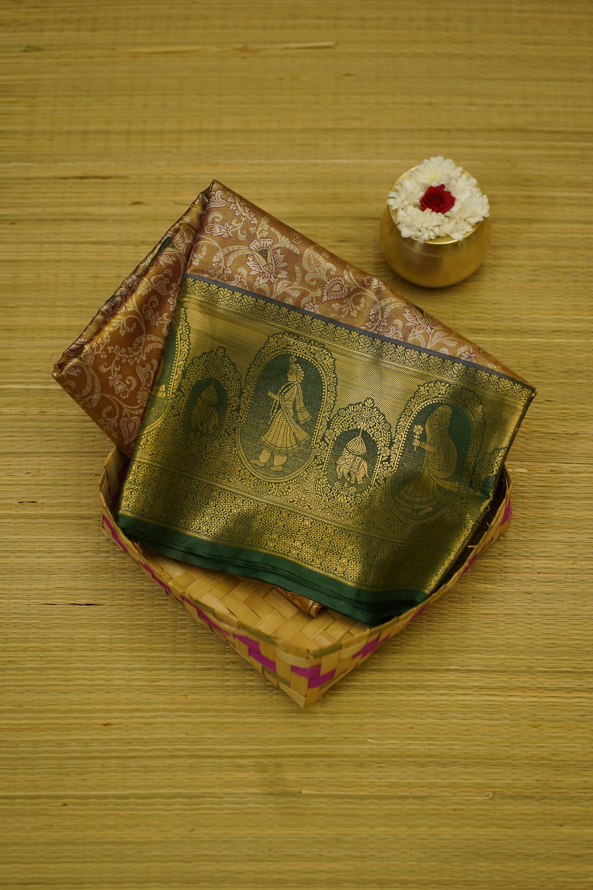 REENA DHARMAVARAM SILK SAREE