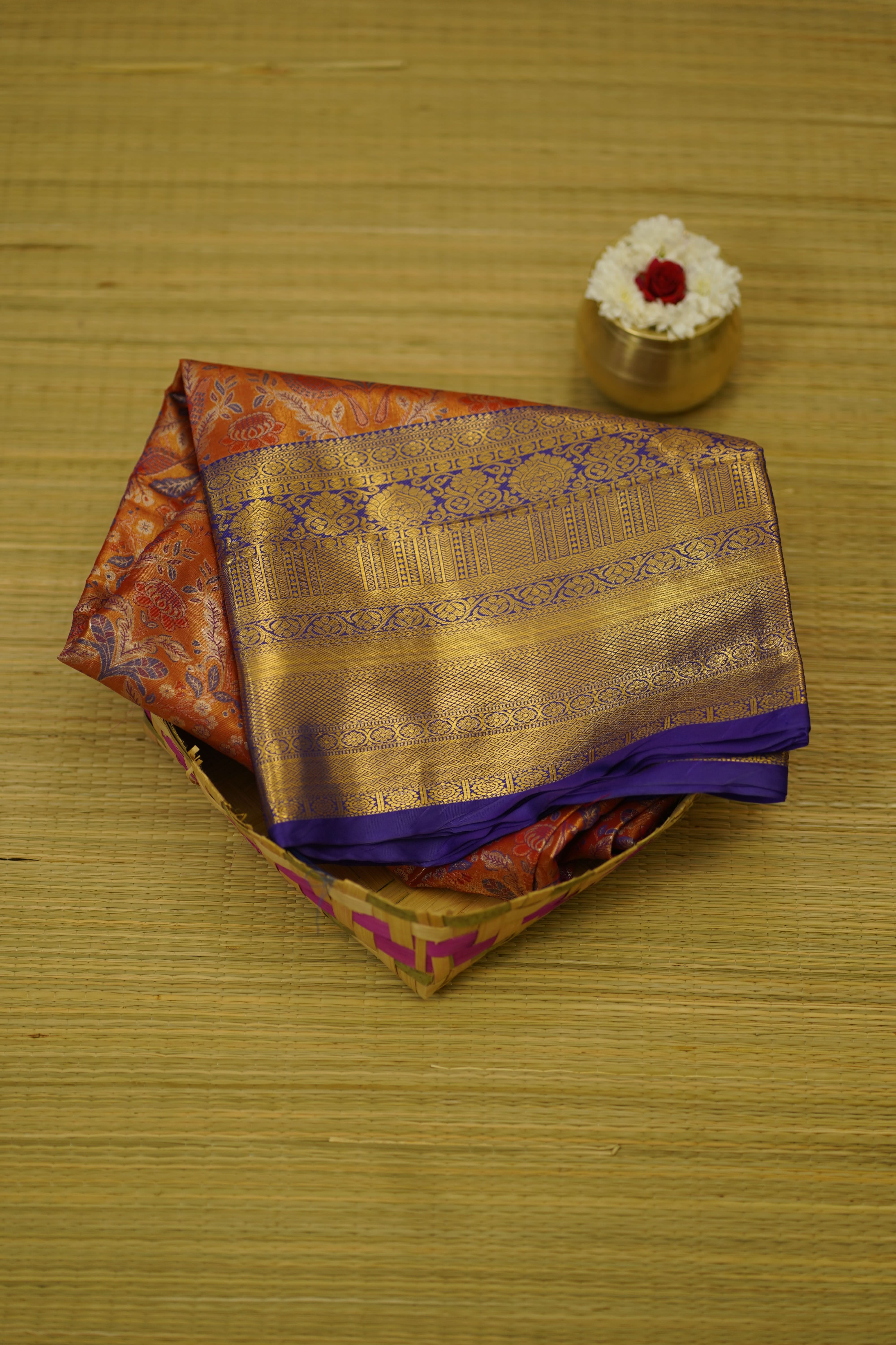 Rakshitha Dharmavaram Silk Saree