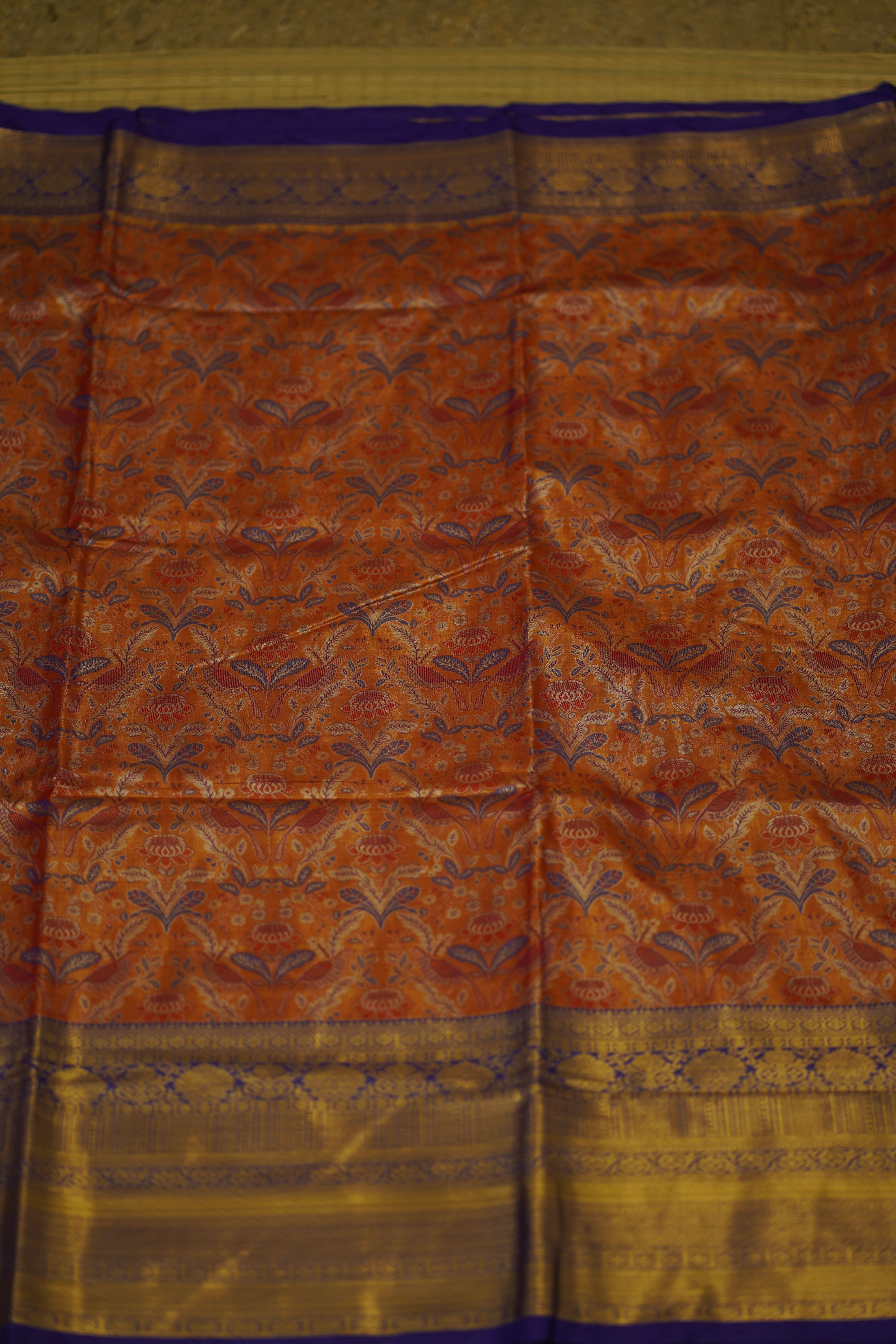 Rakshitha Dharmavaram Silk Saree