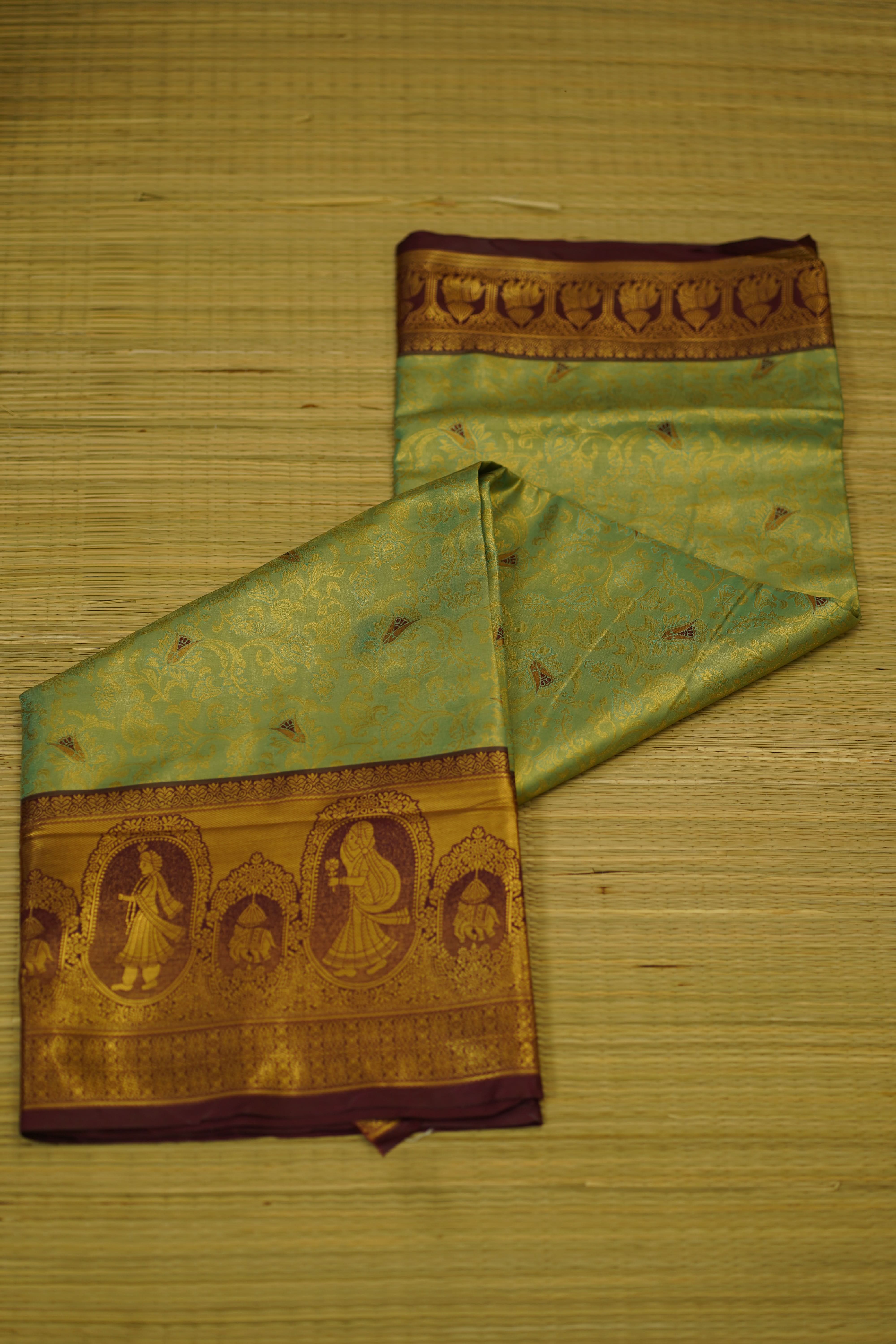 Reshitha Dharmavaram Silk Saree