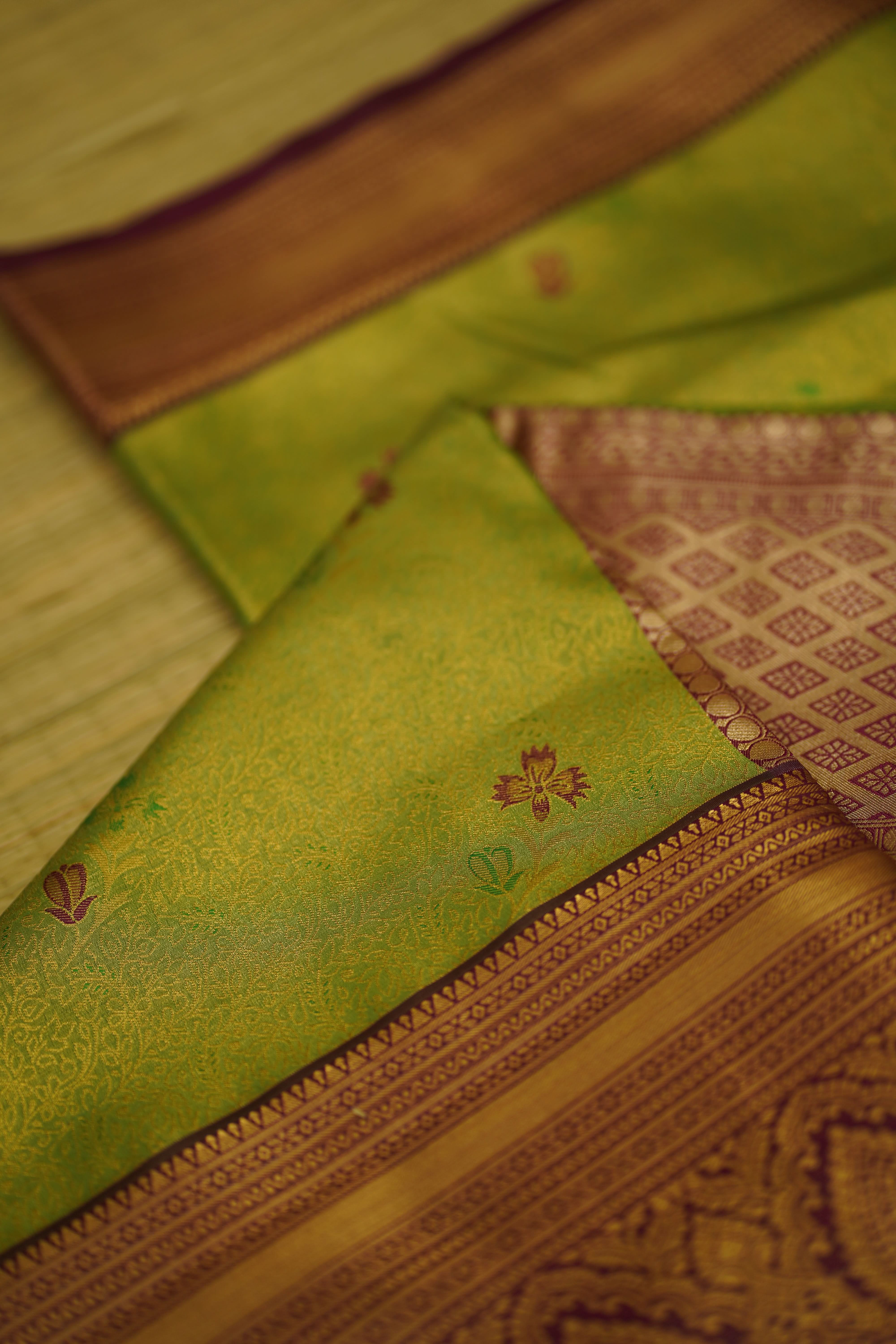 Rehana Dharmavaram Silk Saree