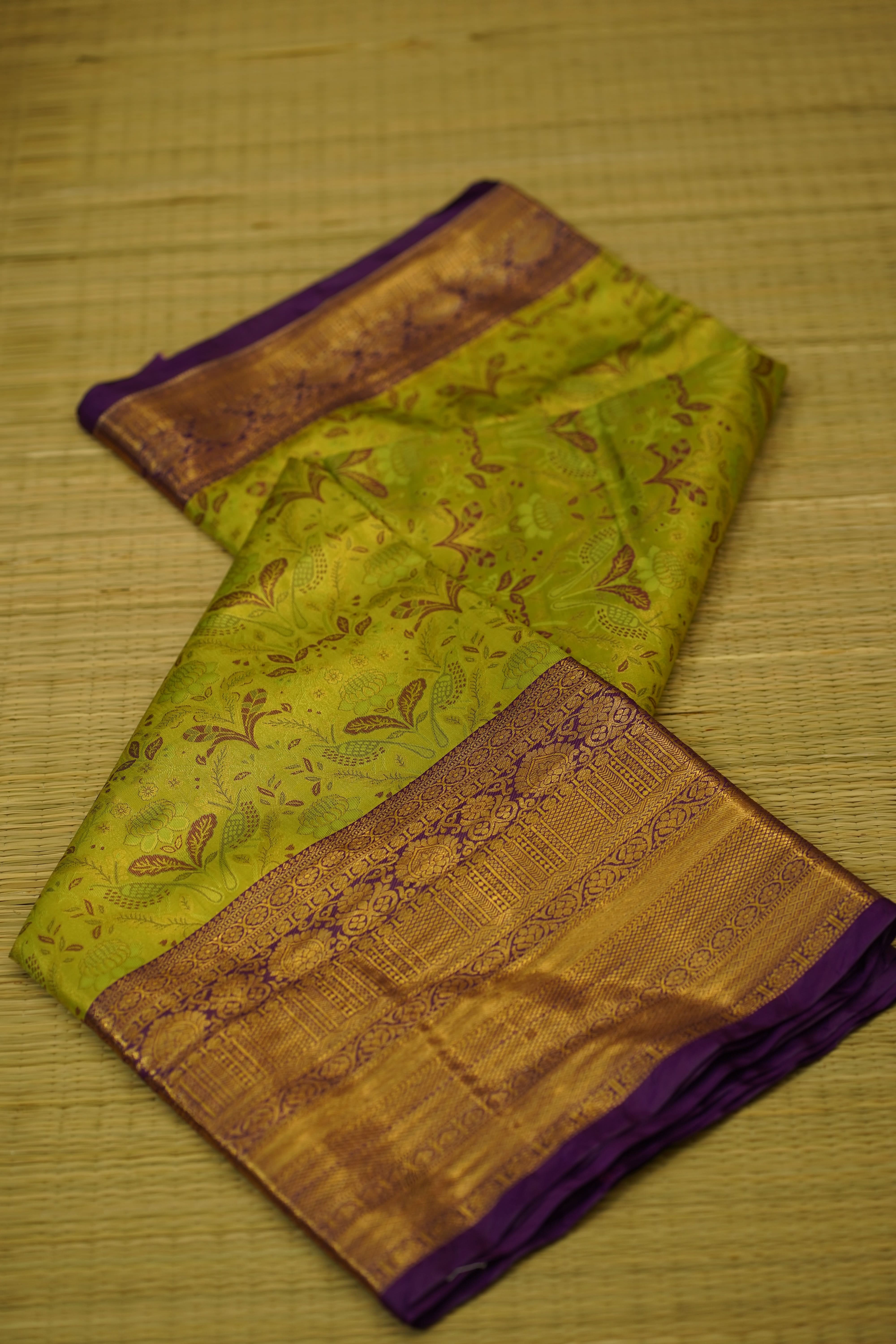 RAVALI DHARMAVARM SILK SAREE