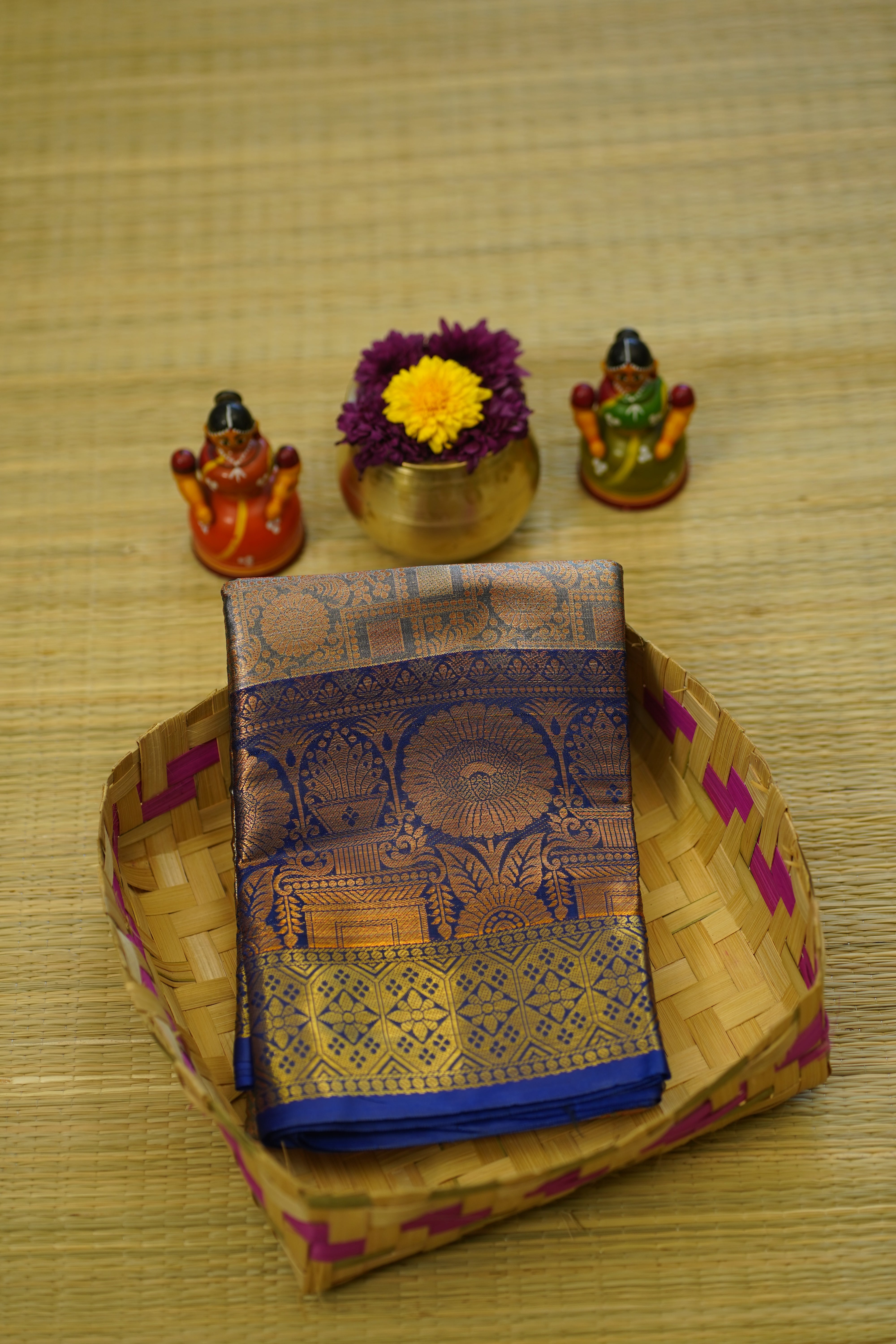 Sitara Dharmavaram Silk Saree laaki