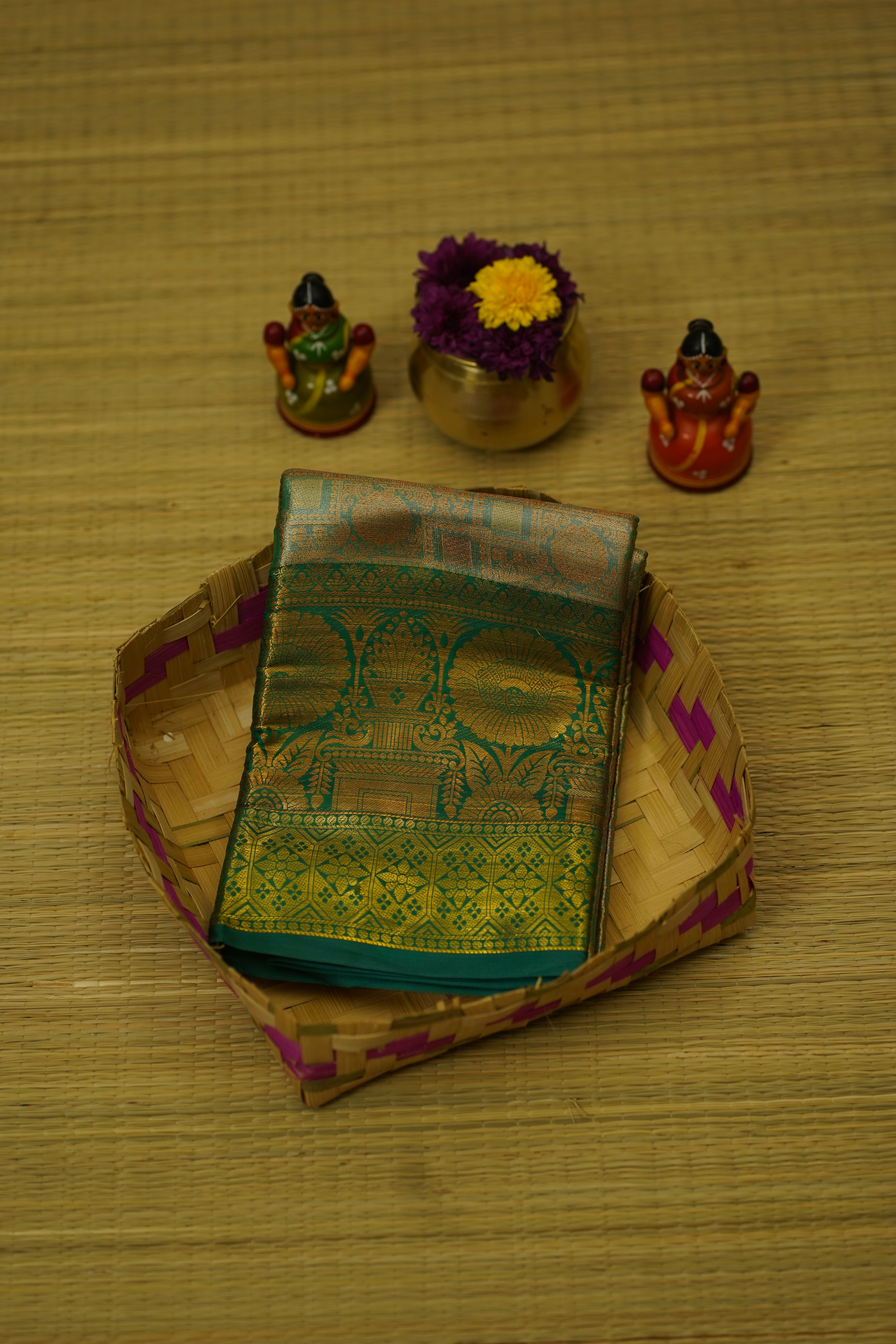Tara Dharmavaram Silk Saree laaki