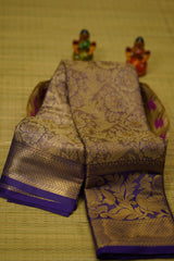 Rishika semi soft silk saree laaki