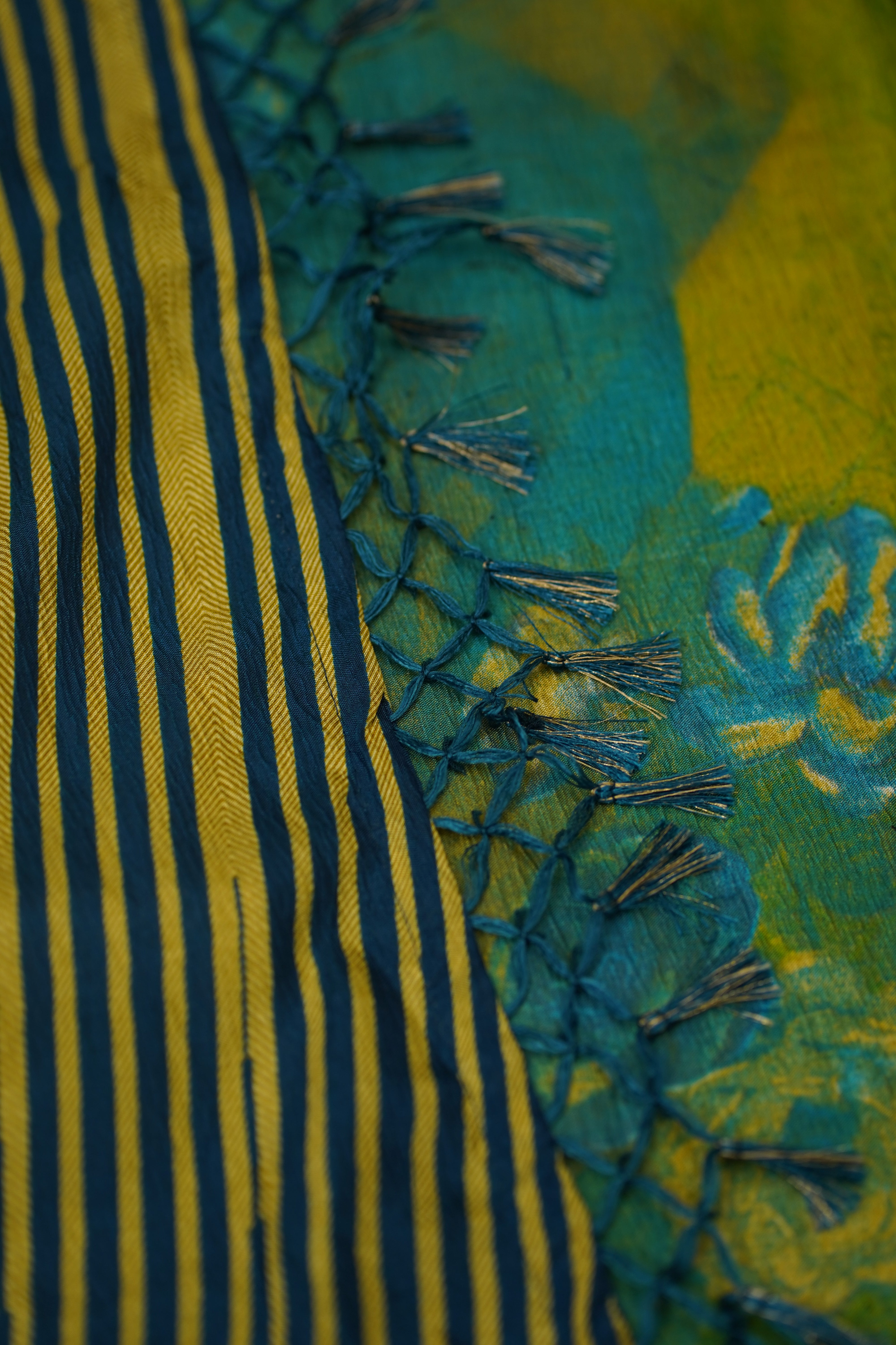 RAGINI CRINKLED CRAPE SILK laaki