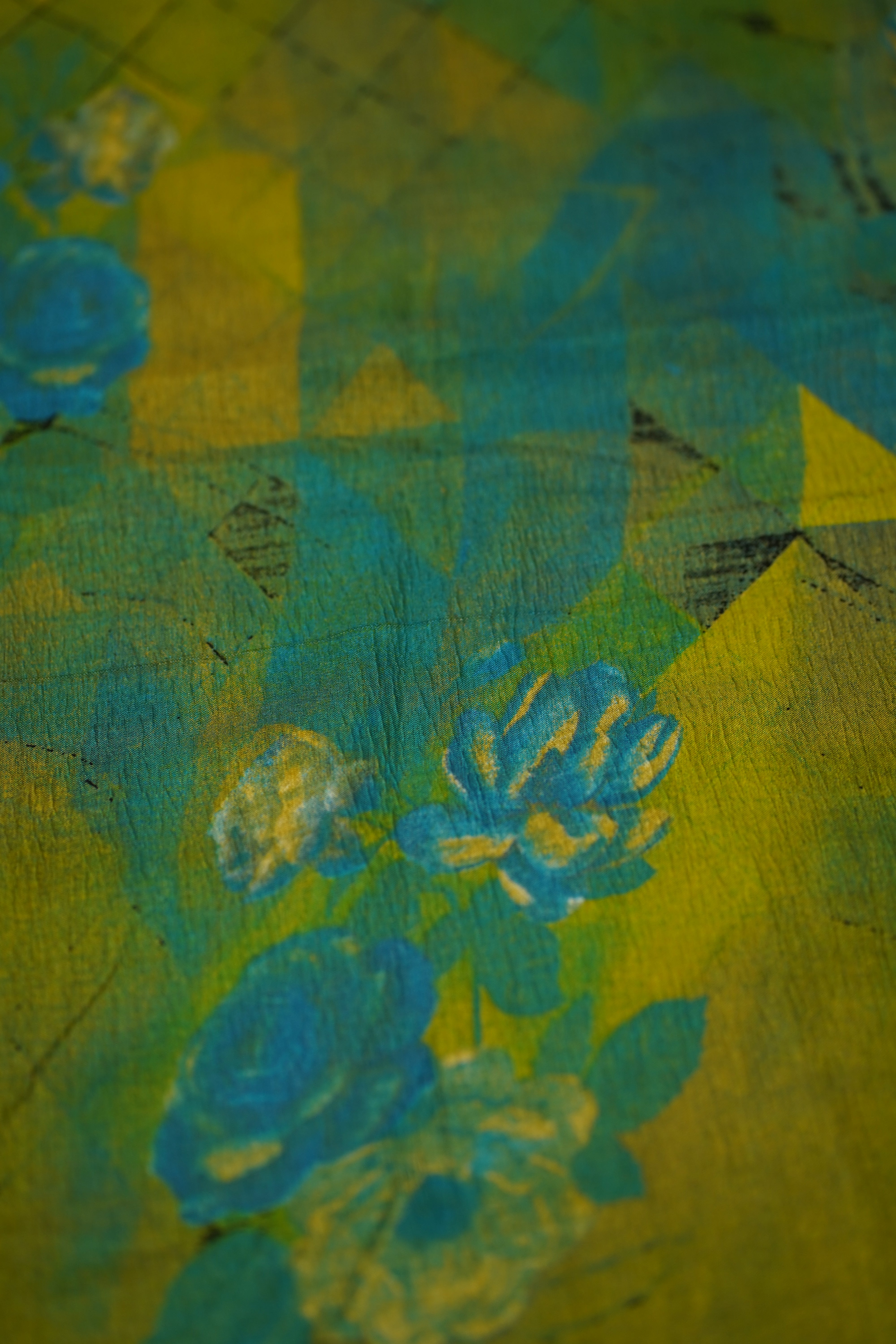 RAGINI CRINKLED CRAPE SILK laaki