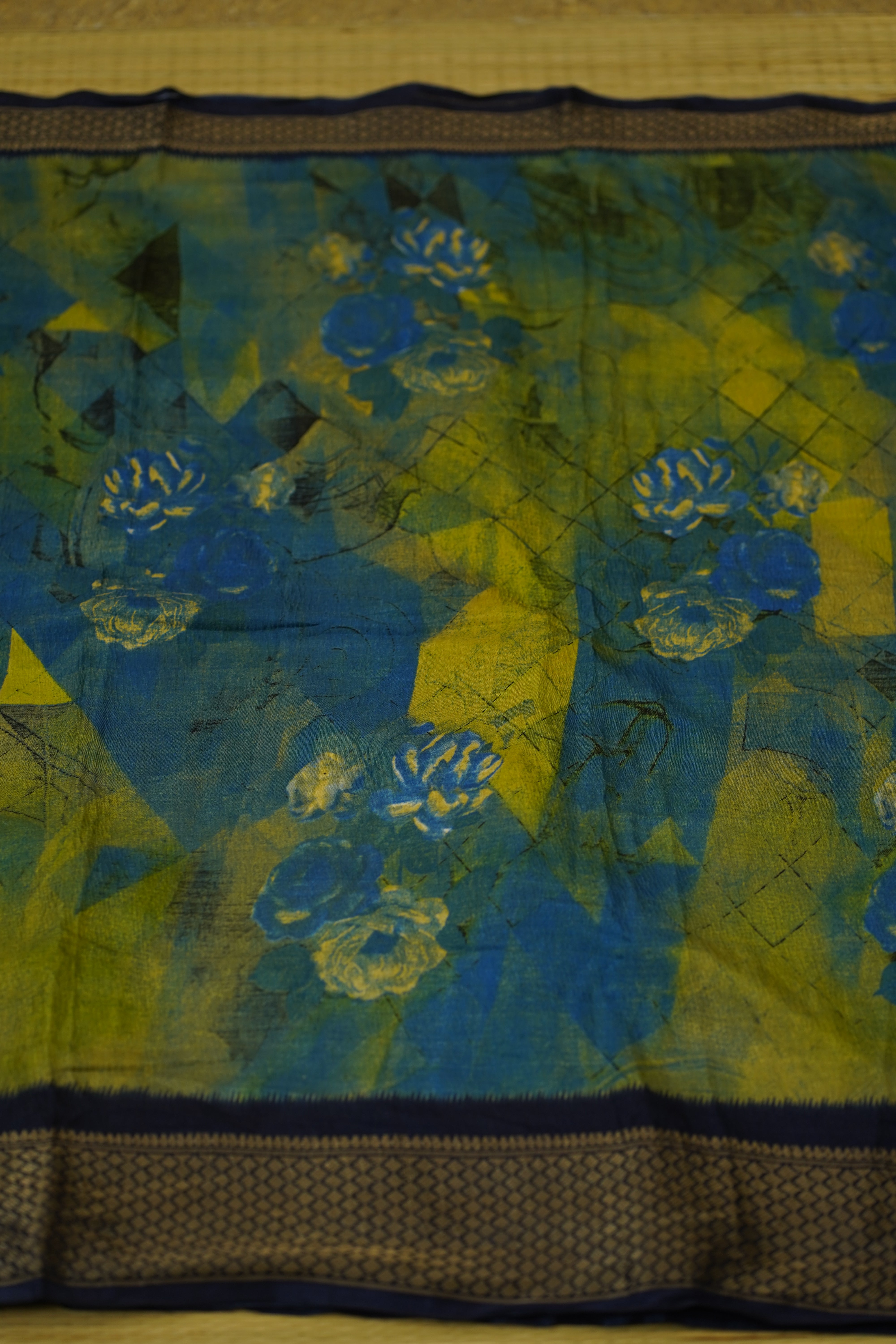 RITHU CRINKLED CRAPE SILK laaki