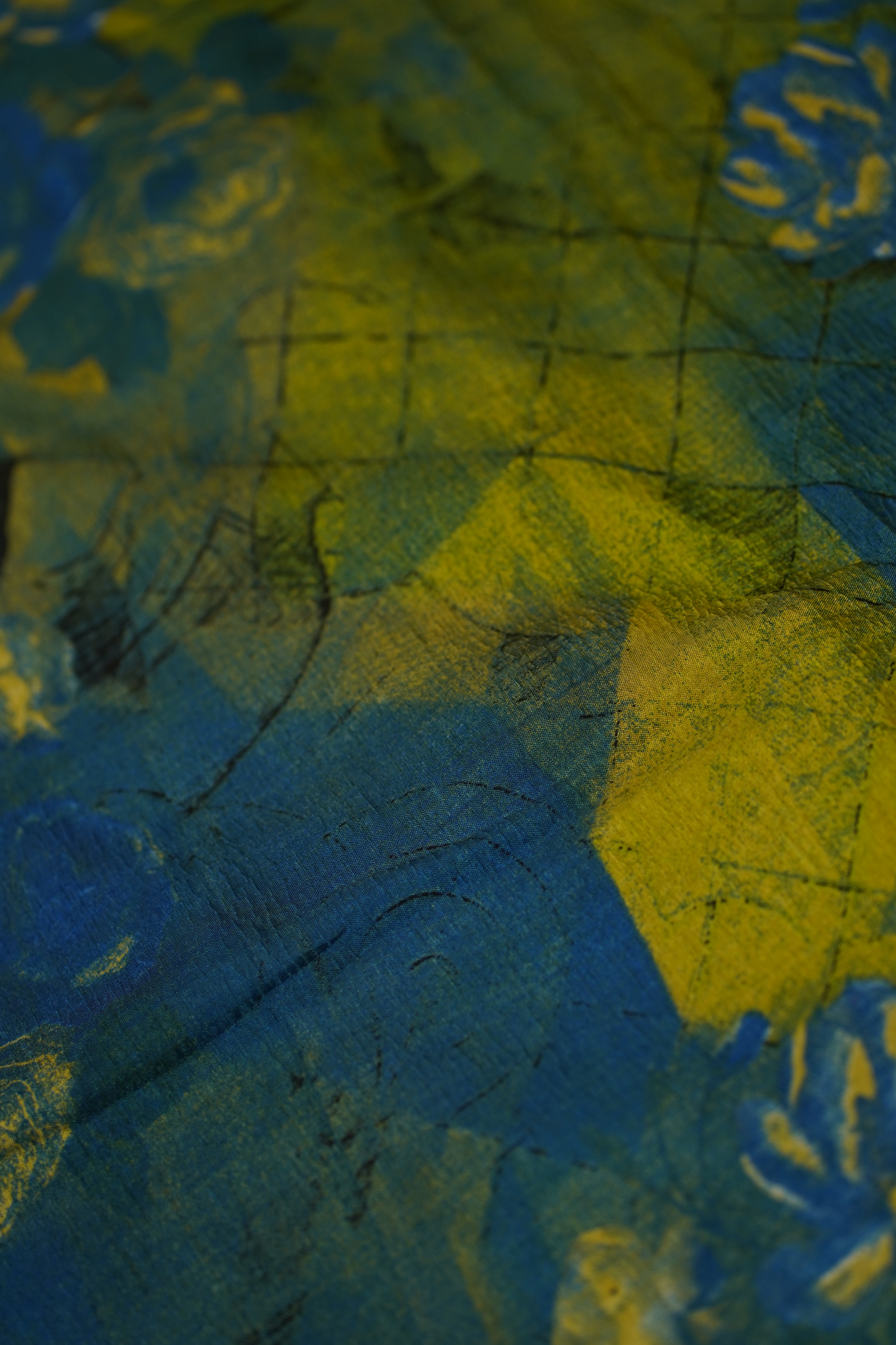 RITHU CRINKLED CRAPE SILK laaki