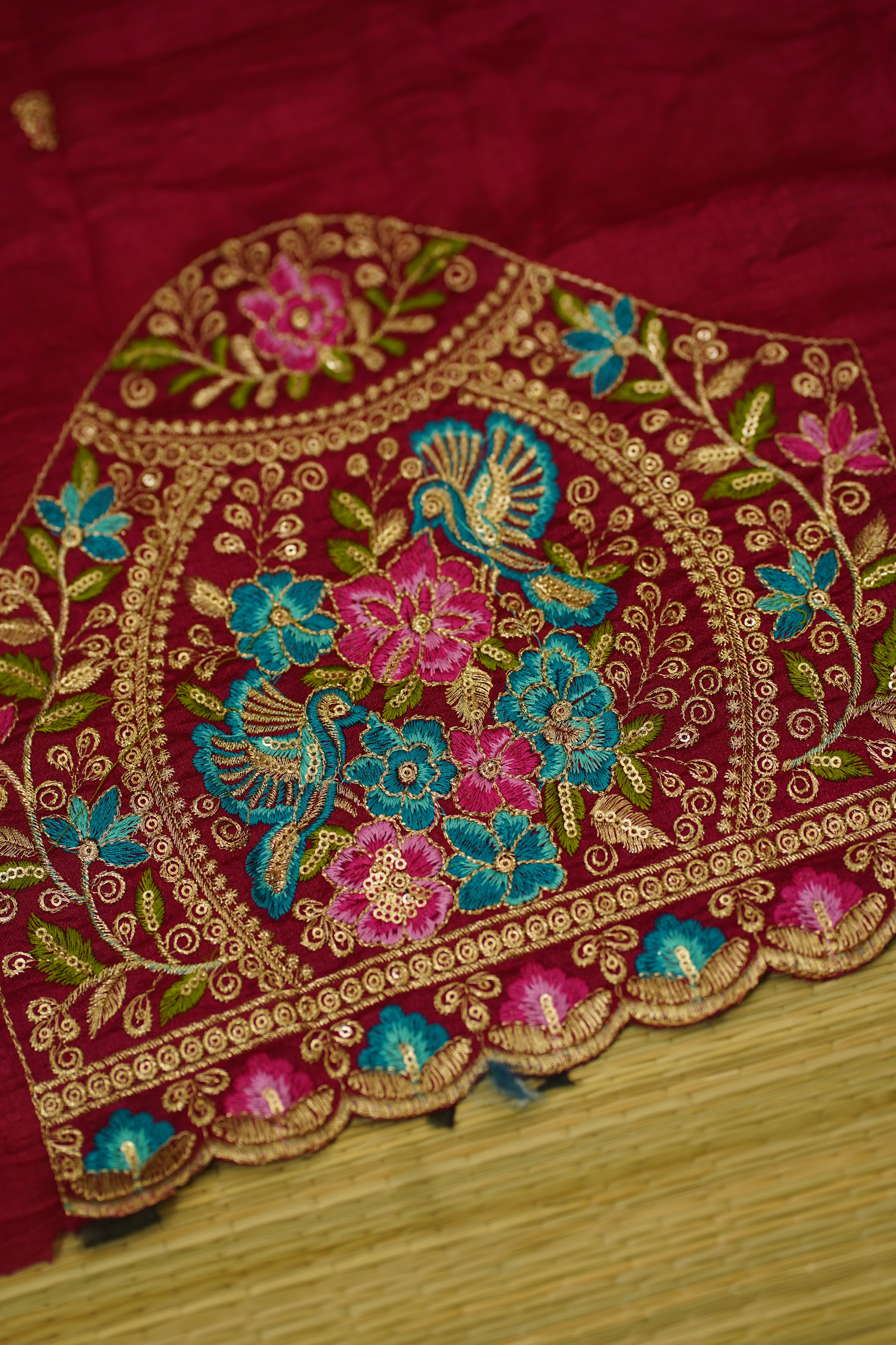 Ranjani CRINKLED CRAPE SILK laaki