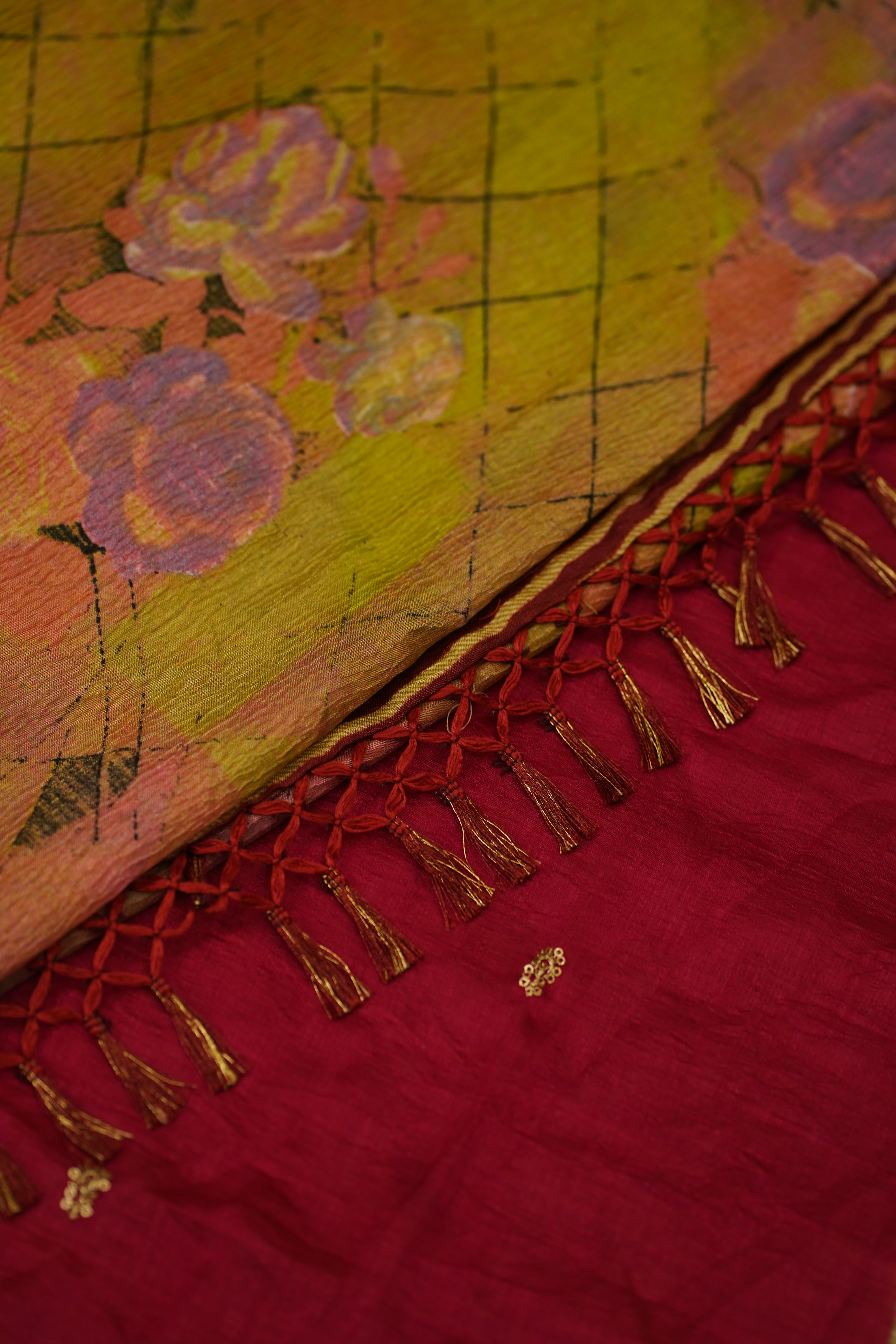 Ranjani CRINKLED CRAPE SILK laaki