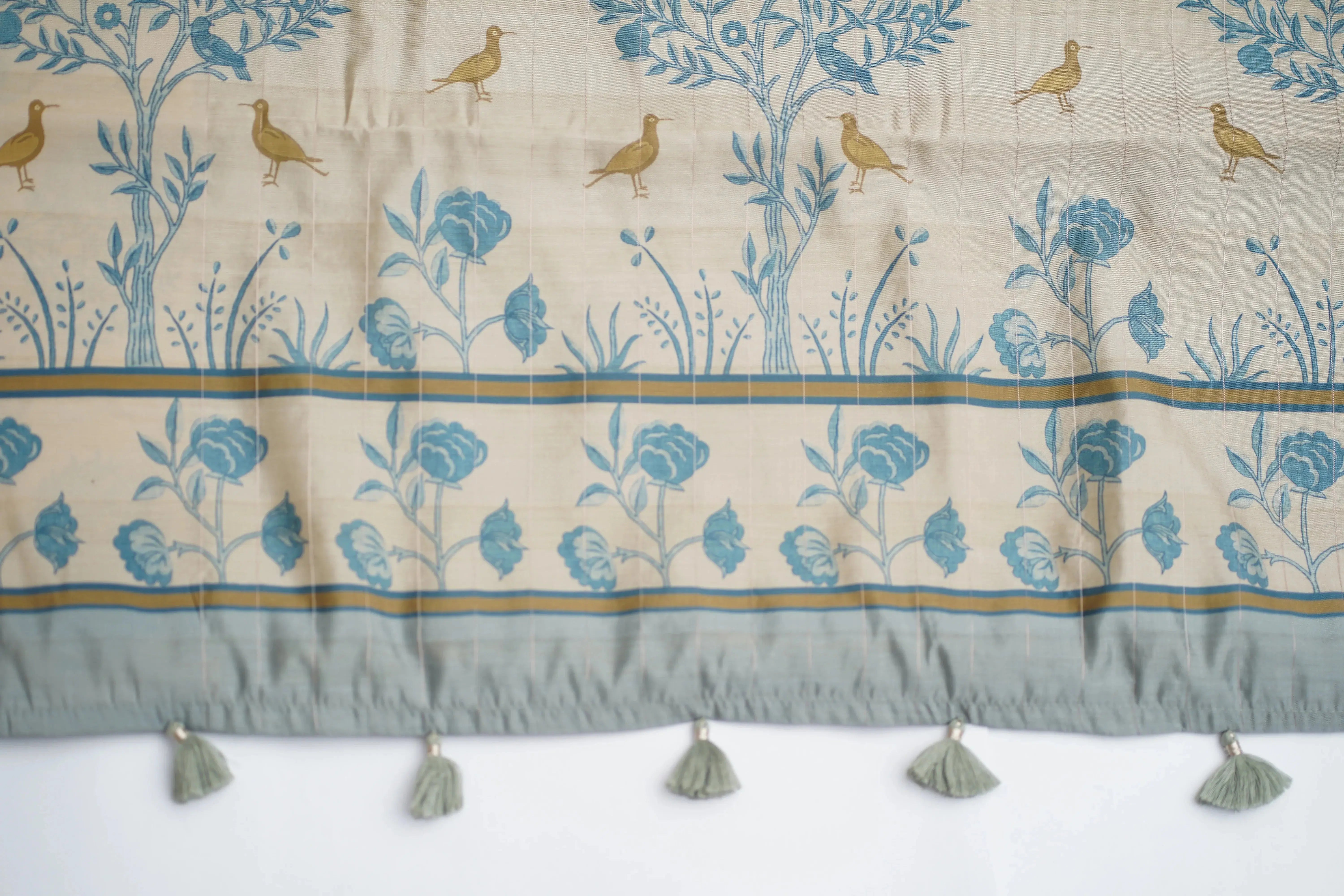 Hamsa tusser silk saree - laaki