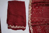 Kushmanda bandhani silk saree - laaki
