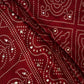 Kushmanda bandhani silk saree - laaki