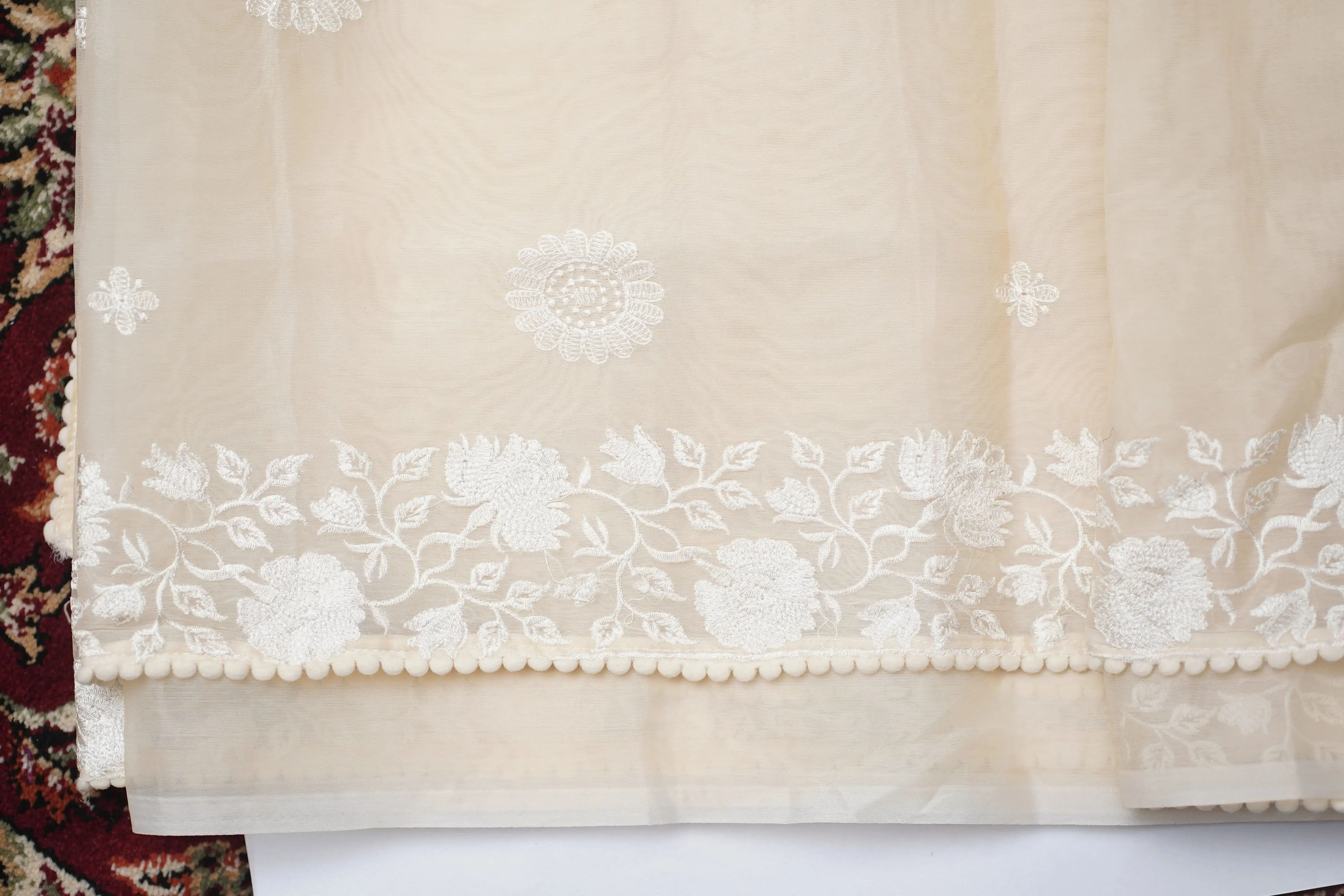 Rani organza saree - laaki